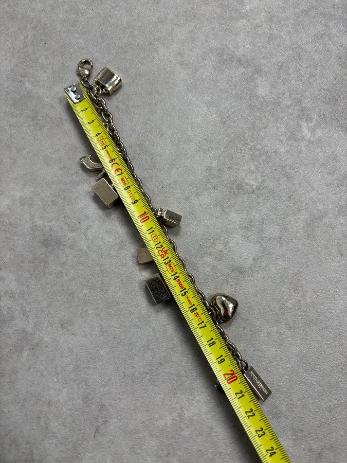 Dolce & Gabbana Dolce & Gabbana Gold Plated Charms Bracelet Size ONE SIZE - 7 Thumbnail