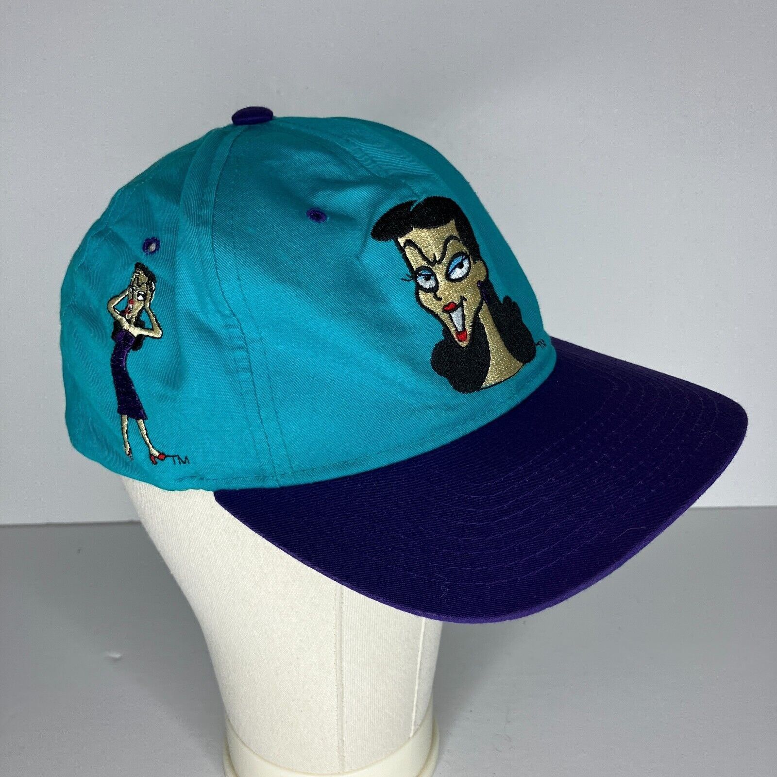 American Needle Vintage 90s Natasha Bullwinkle Snapback American Needle Hat Size ONE SIZE - 2 Thumbnail