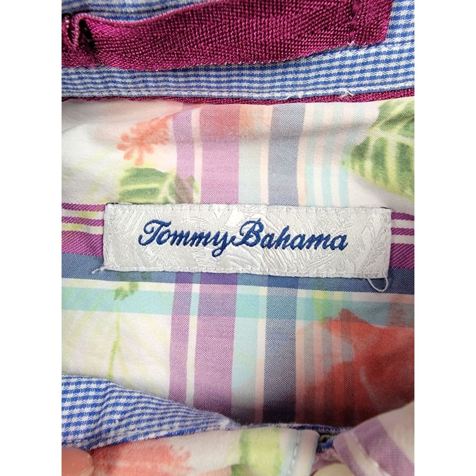 Tommy Bahama Tommy Bahama Shirt Mens XL Floral Long Sleeve Button Up Beach Tropical Size US XL / EU 56 / 4 - 3 Thumbnail