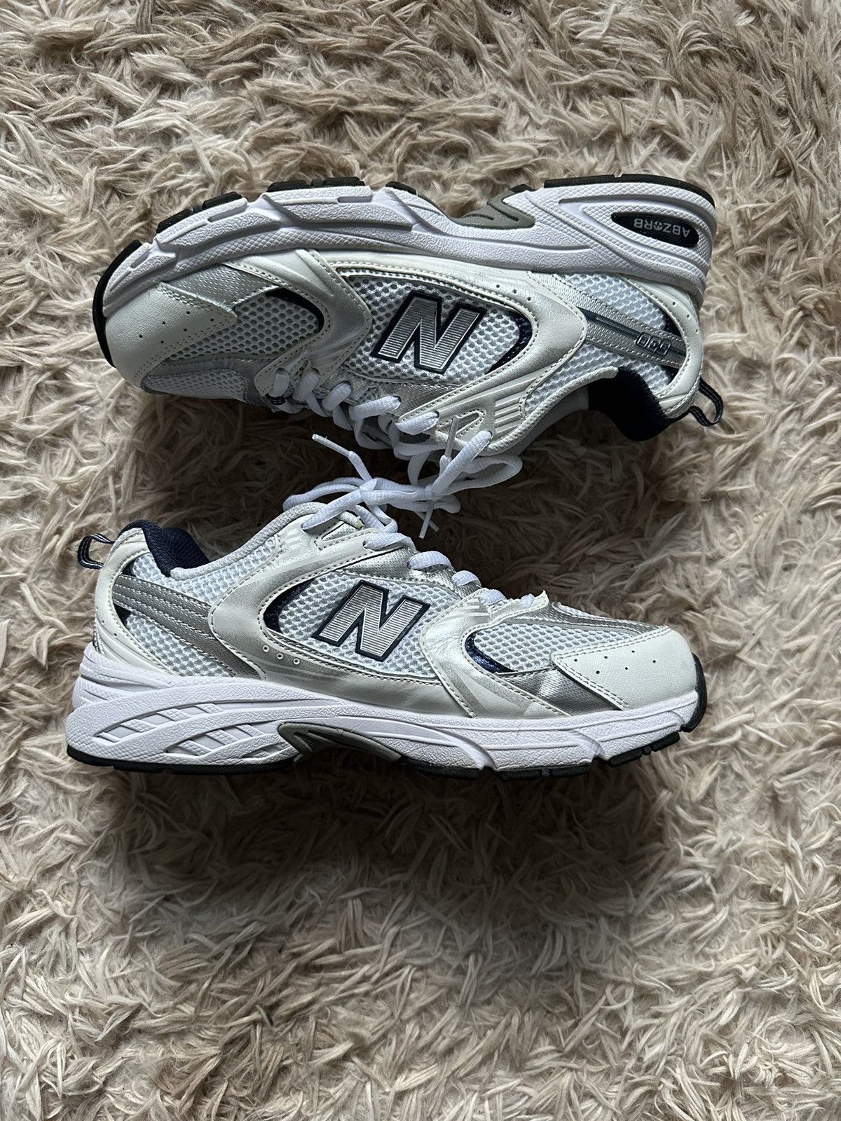 New Balance × Streetwear New Balance 530 White Sun Glow Mens