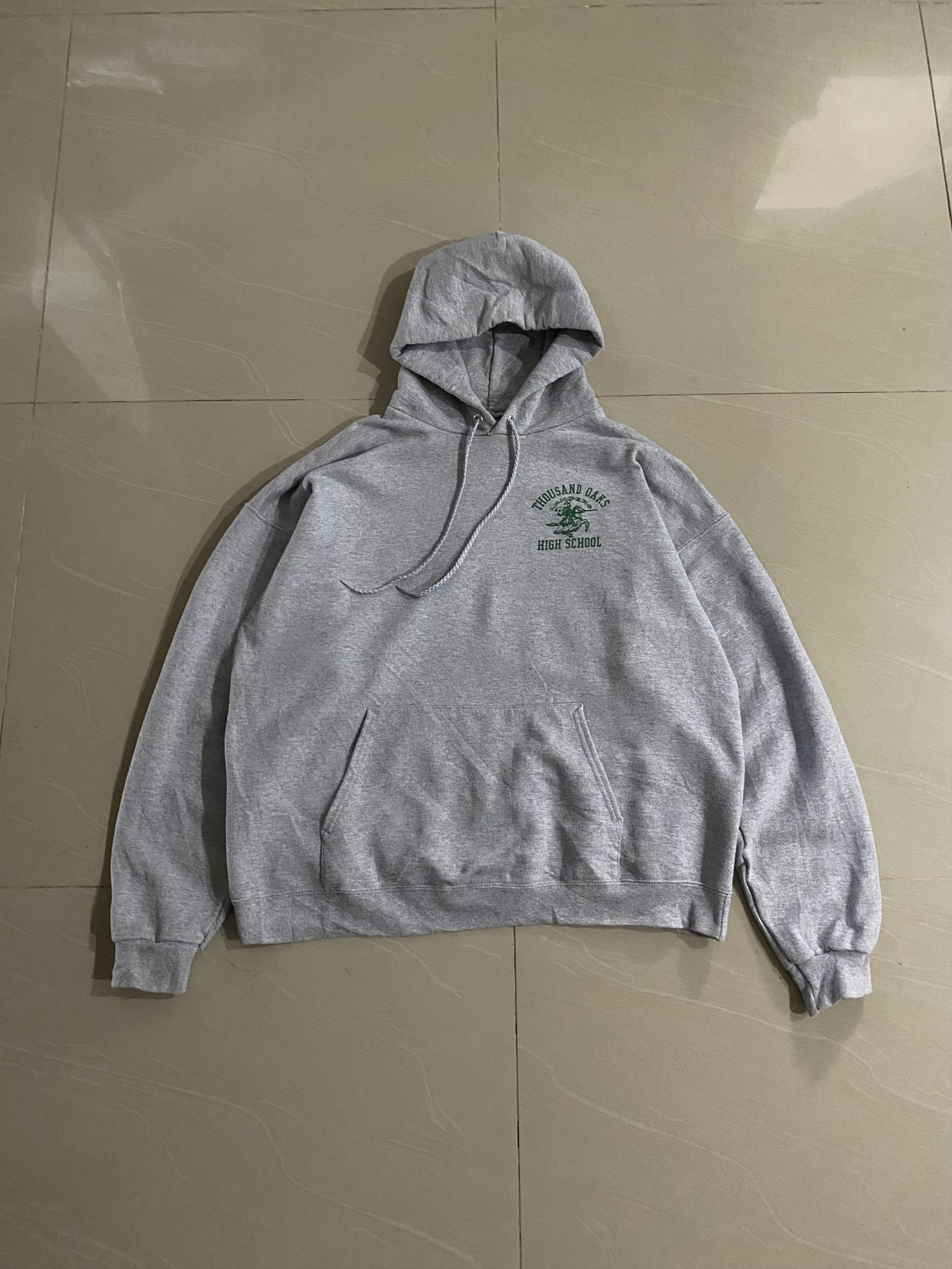 Hanes × Vintage Vintage Thousand Oaks Langers High School Hoodie Size US L / EU 52-54 / 3 - 1 Thumbnail
