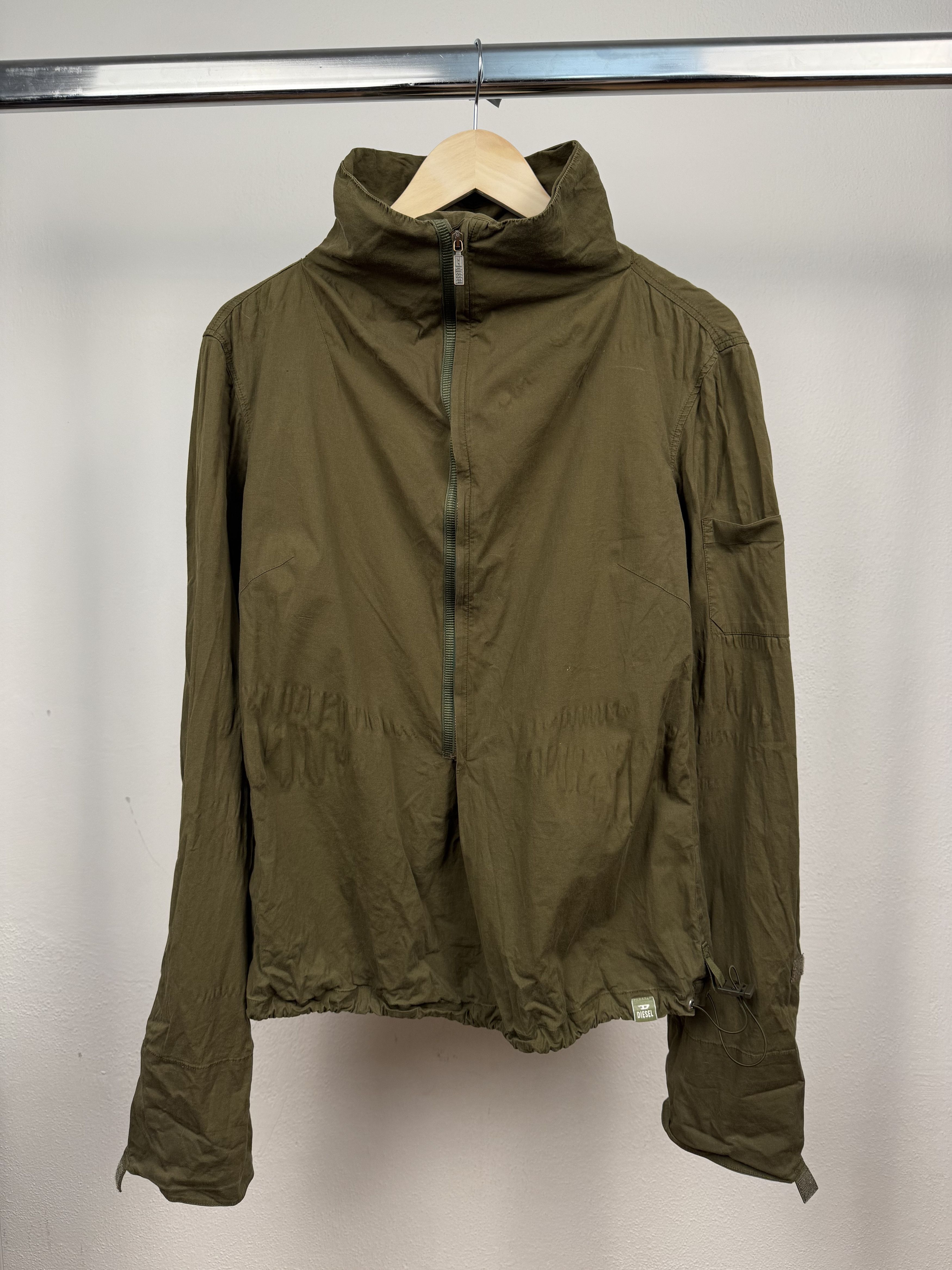 Diesel Avant Garde Diesel Parachute khaki jacket Size L / US 10 / IT 46 - 1 Thumbnail