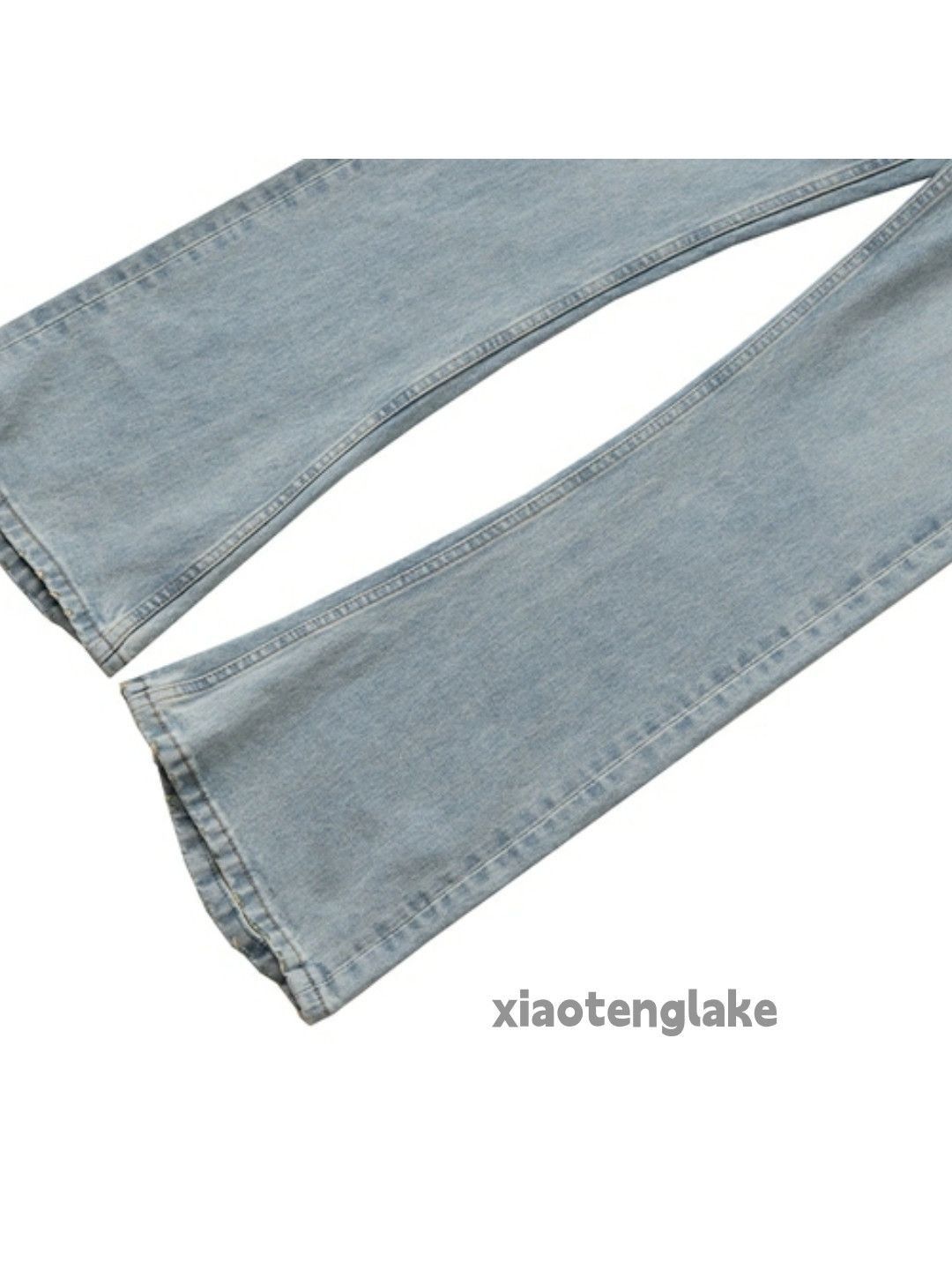 Jean × Vintage washed faded cleanfit yuppie y2k bootcut flared jeans Size US 28 / EU 44 - 4 Thumbnail