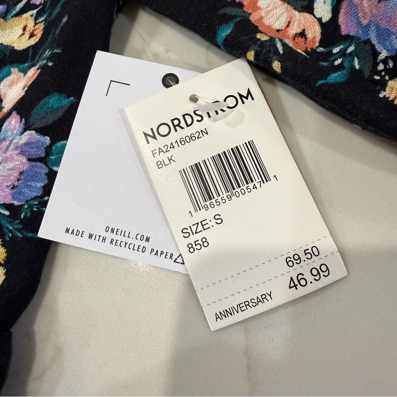 O'Neill O’Neill NWT Alta Midi Floral Open Back Dress Women’s Small Size S / US 4 / IT 40 - 8 Thumbnail