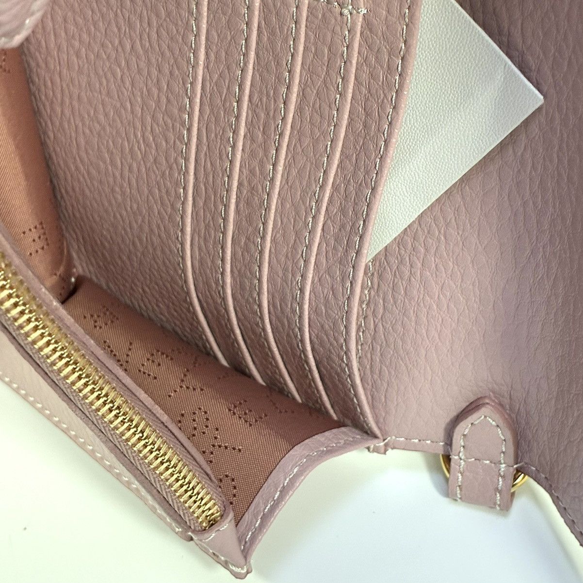 Stella McCartney Stella McCartney Mini Logo Faux Leather Crossbody Pale Mauve Size ONE SIZE - 13 Thumbnail