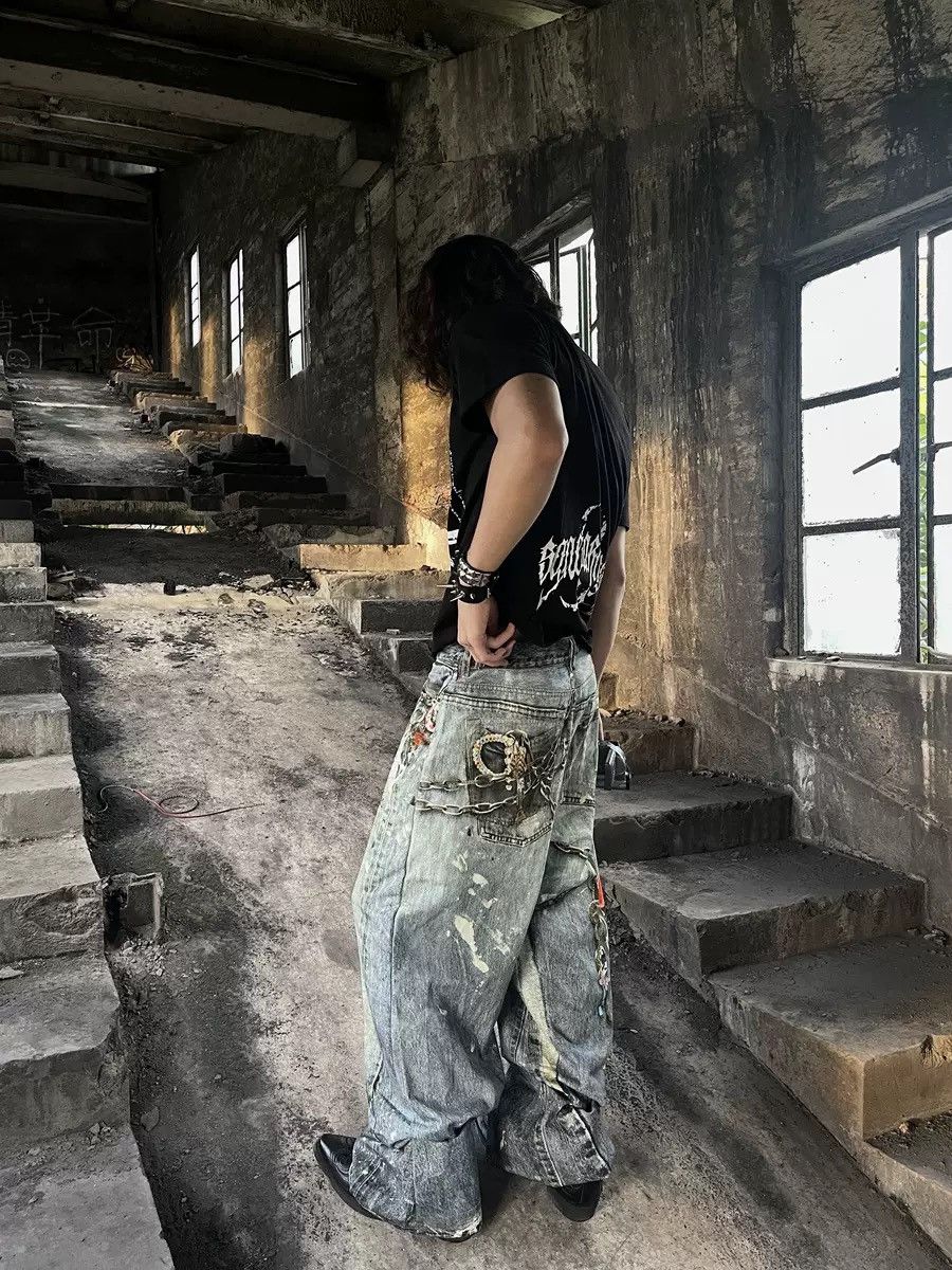 Japanese Brand STREETWARE JEANS Size US 30 / EU 46 - 10 Thumbnail