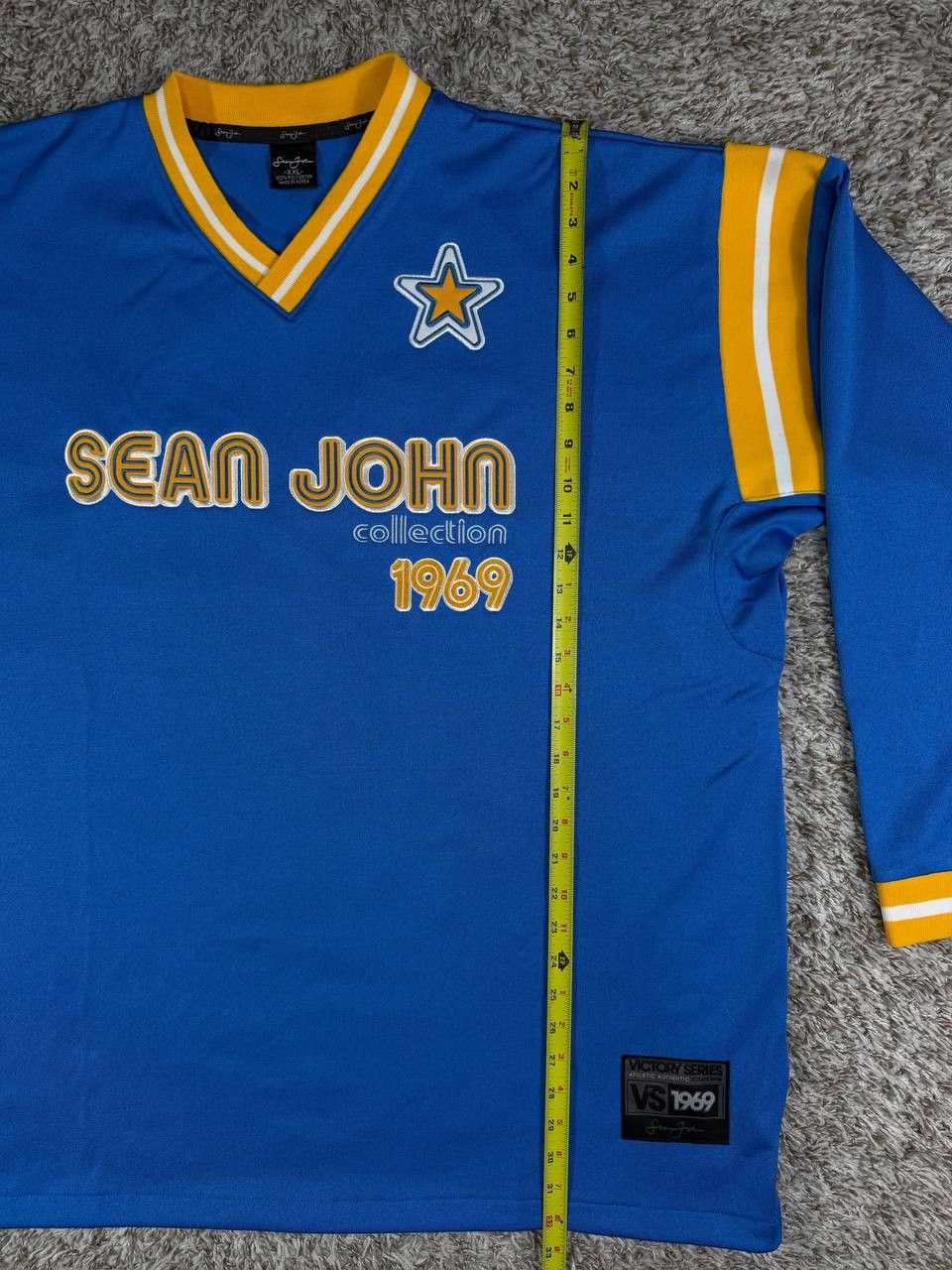 Sean John Vintage Sean John Victory Series Basketball Jersey Hip Hop Size US XXL / EU 58 / 5 - 7 Thumbnail