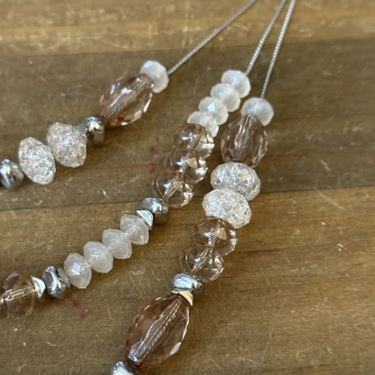 Other NY Collection triple strand layered bead necklace Size ONE SIZE - 5 Thumbnail