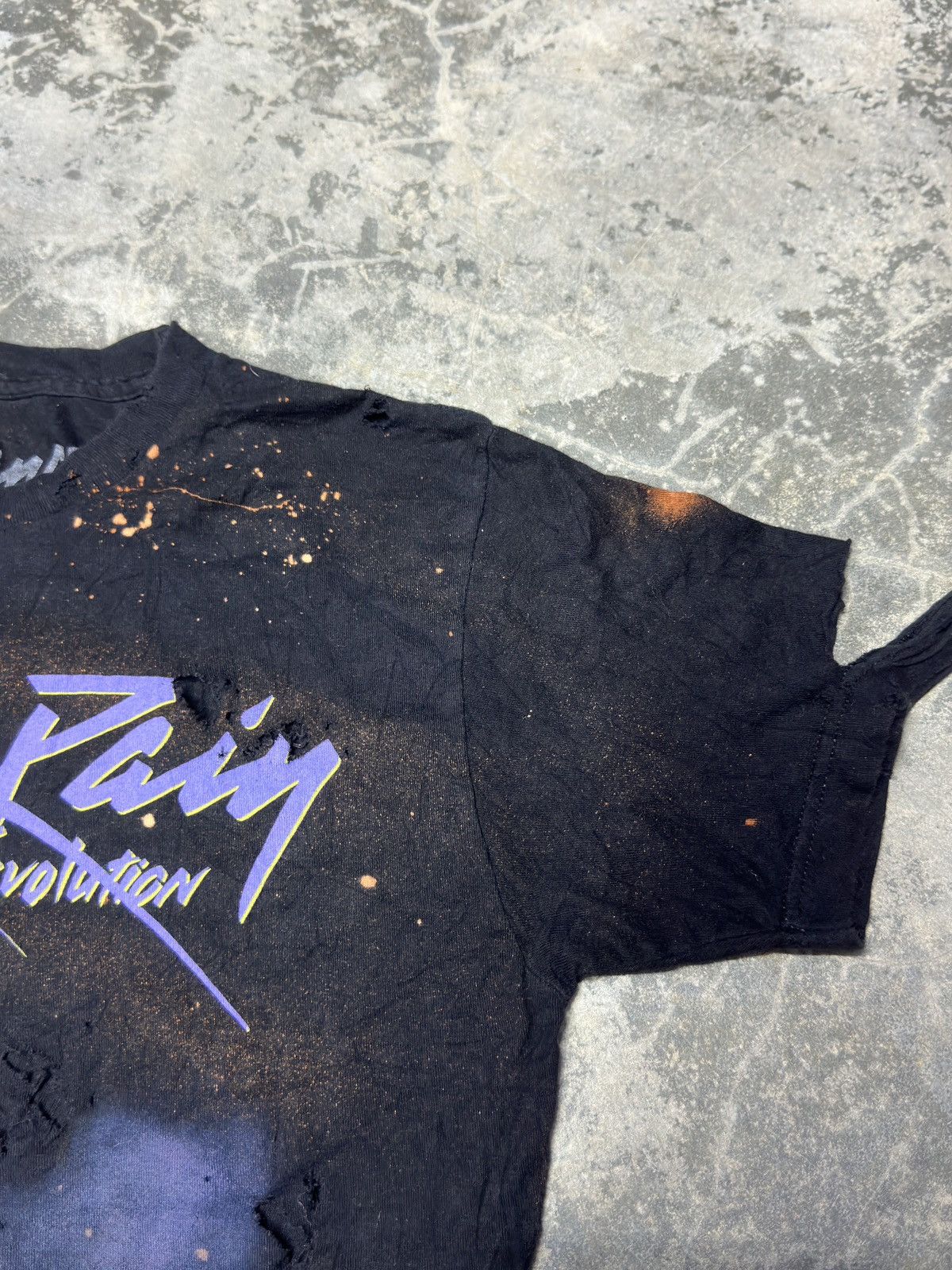 Band Tees × Prince Distressed Vintage Style Prince Purple Rain Very Rare Size US M / EU 48-50 / 2 - 9 Thumbnail