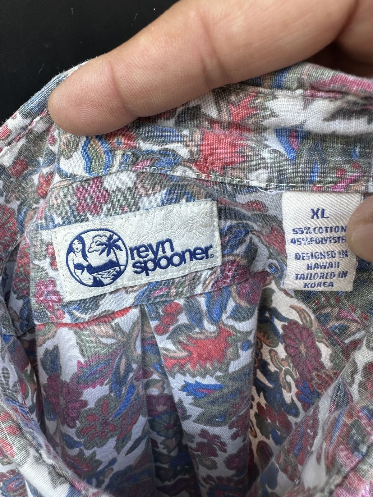 Reyn Spooner PreOwned Reyn Spooner Multicolored Hawaiian Print Men's XL Size US XL / EU 56 / 4 - 4 Thumbnail