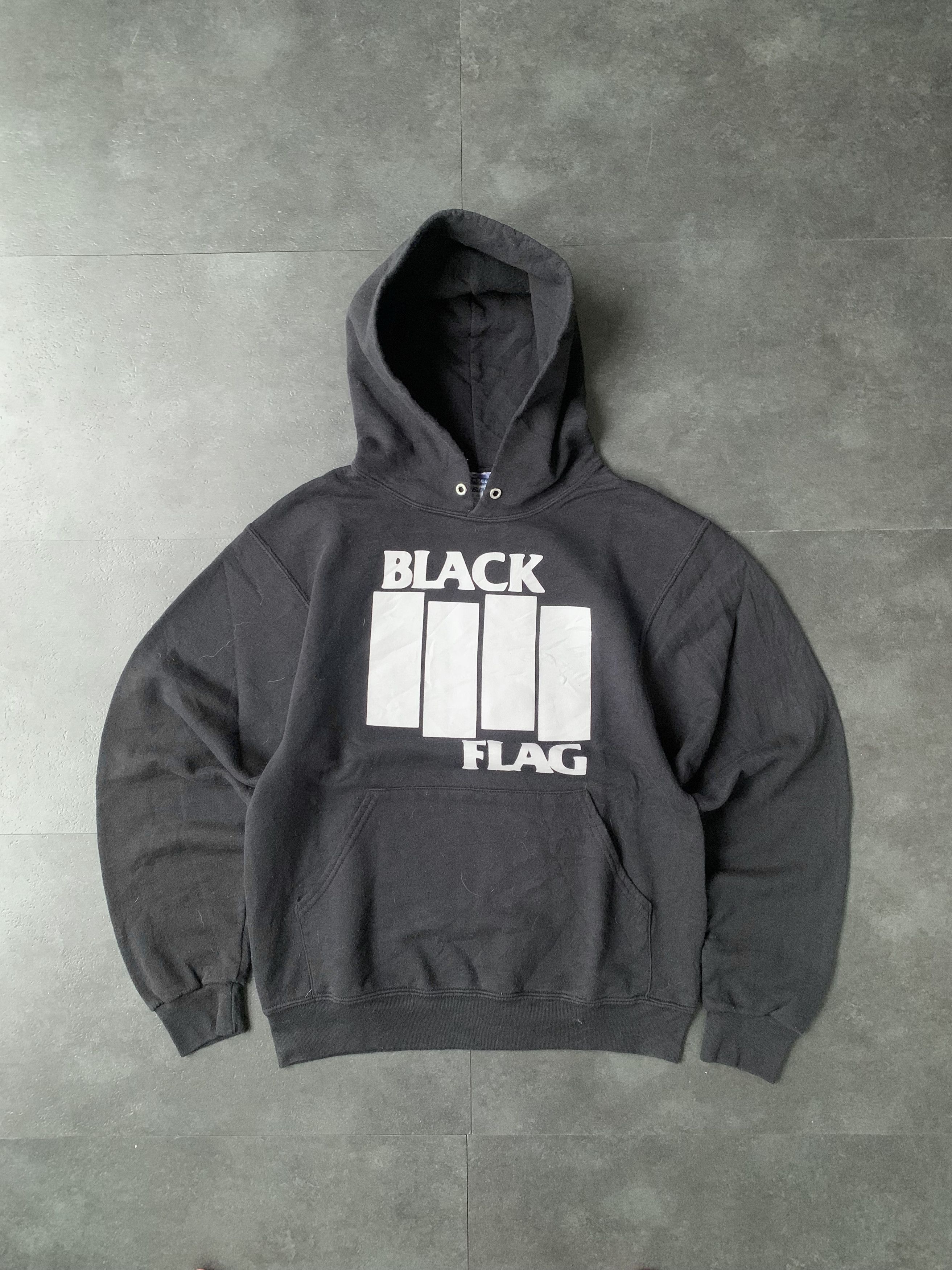 Vintage Vintage 2000s Black Flag Band Hoodie Size US M / EU 48-50 / 2 - 3 Thumbnail