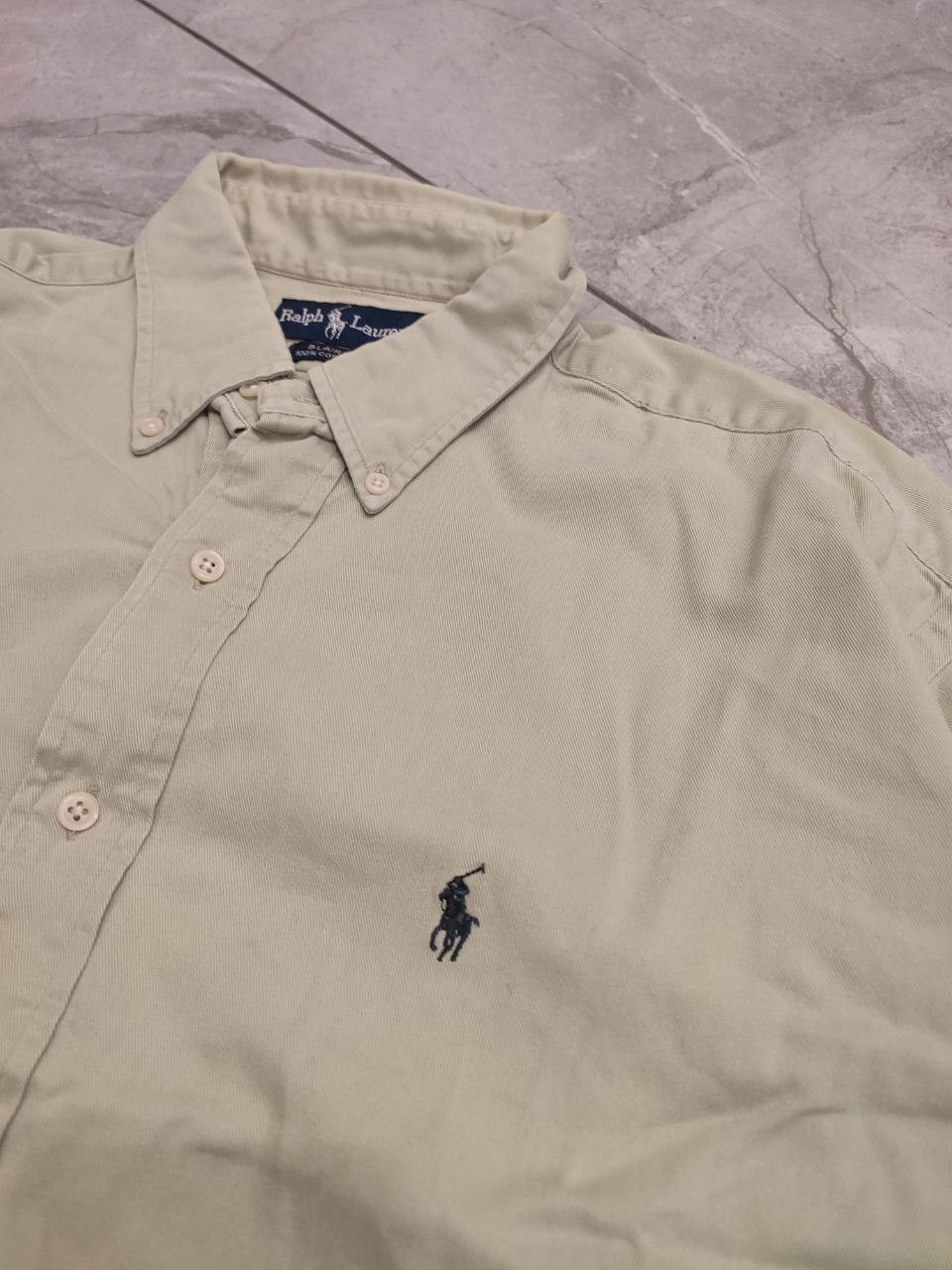 Ralph Lauren Ralph Lauren Shirt Pony Logo Cotton Oxford Olive L size Size US L / EU 52-54 / 3 - 4 Thumbnail