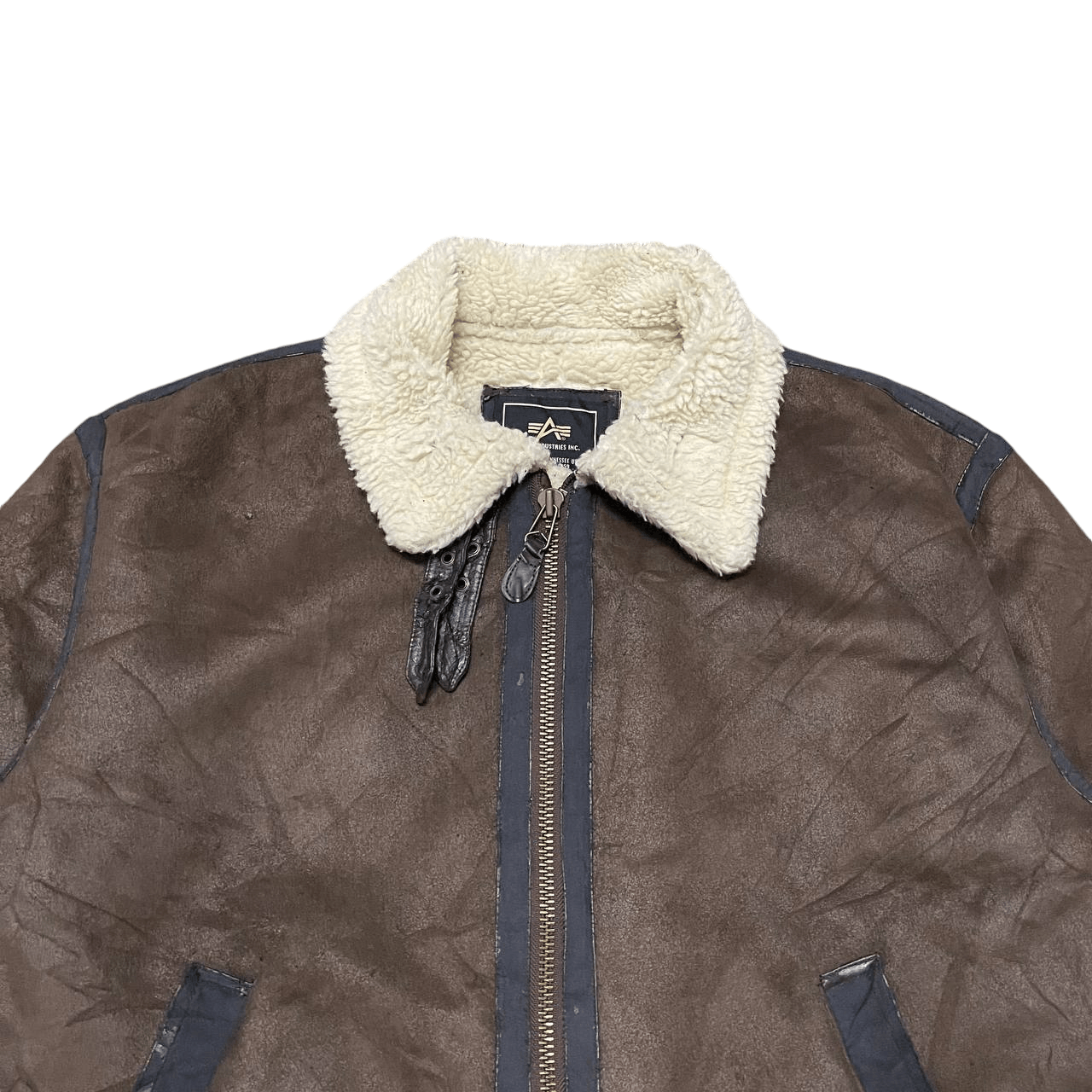 Alpha Industries Vintage Alpha Industries Shearling Jacket Size US XL / EU 56 / 4 - 2 Thumbnail