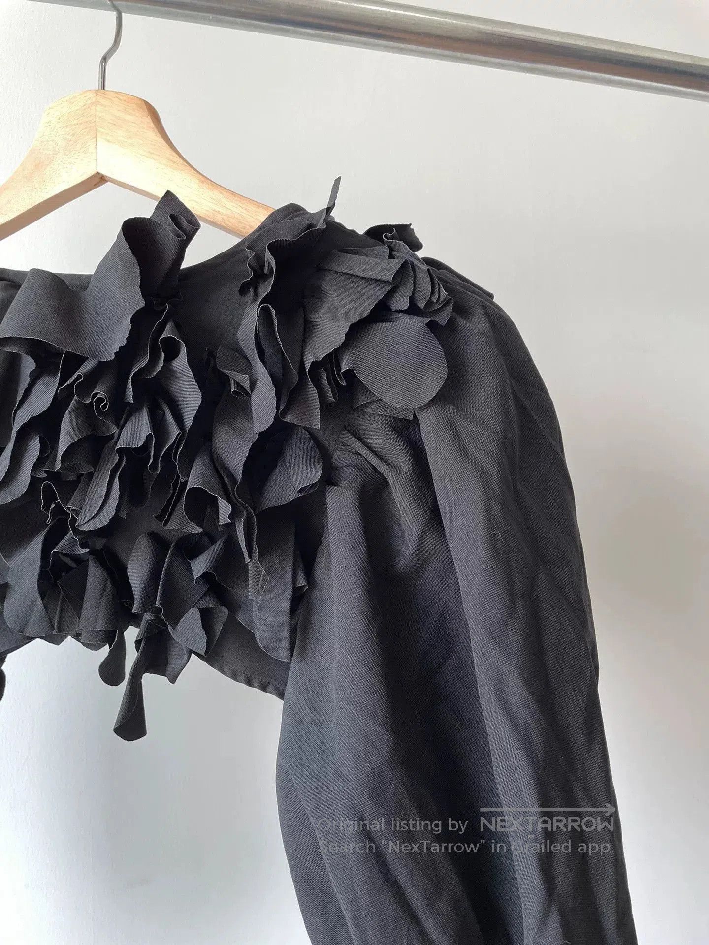 Rei Kawakubo Comme des Garçons Floral Short Jacket. Size S / US 4 / IT 40 - 6 Thumbnail