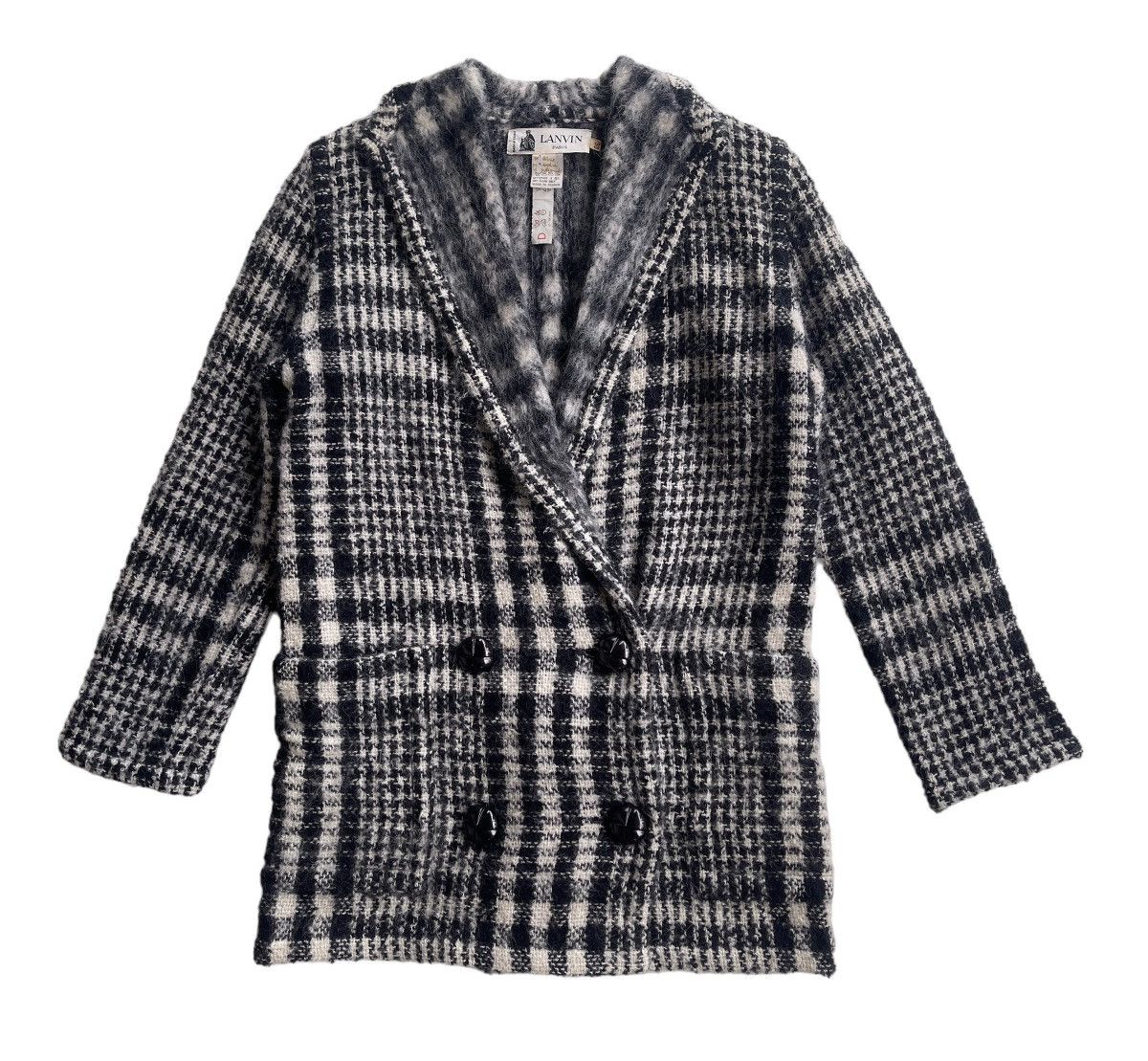 Lanvin Lanvin Mohair Luxury Coat Size S / US 4 / IT 40 - 3 Thumbnail