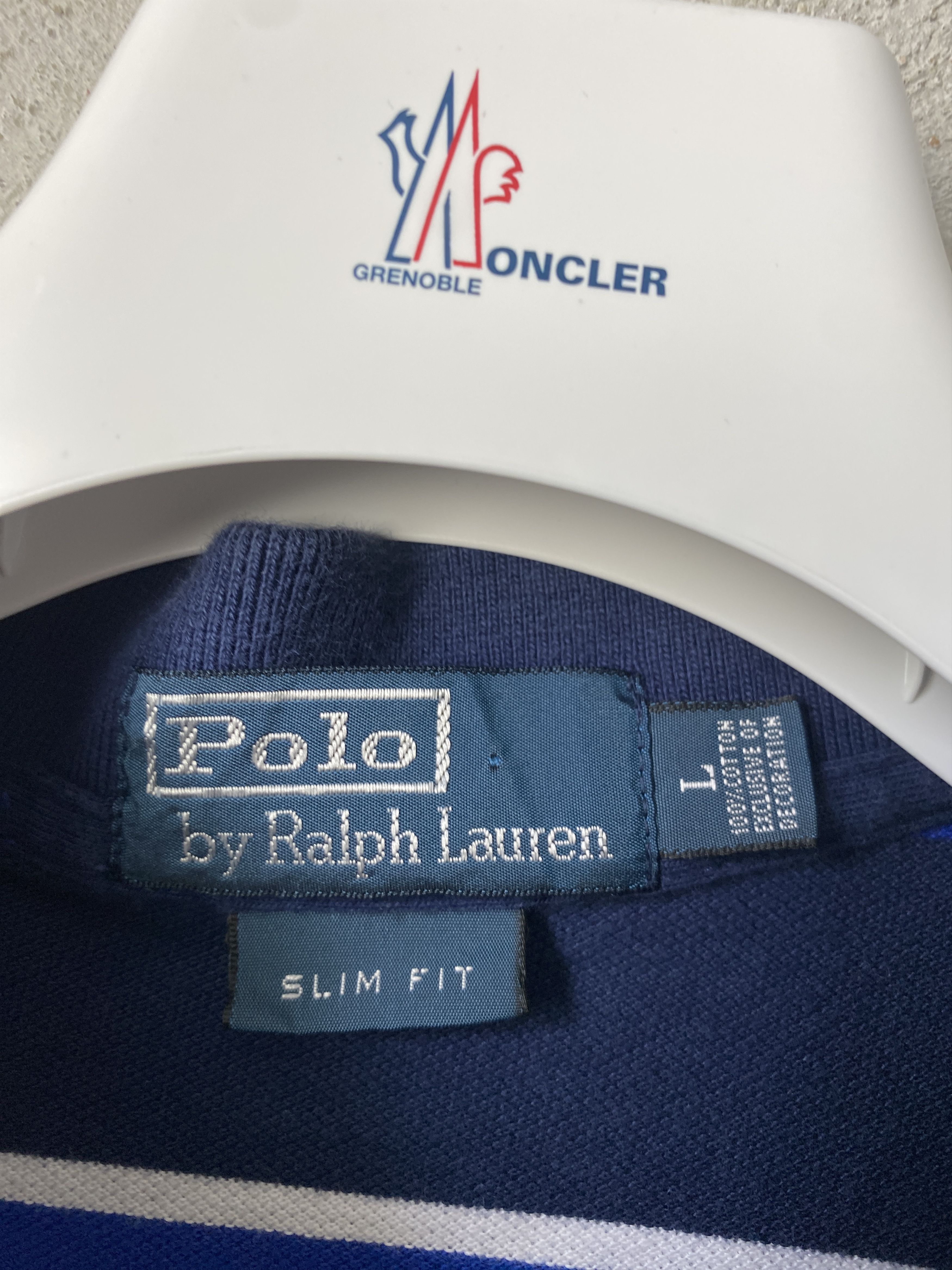 Polo Ralph Lauren Polo Ralph Lauren striped polo t-shirt tee vintage Size US L / EU 52-54 / 3 - 3 Thumbnail