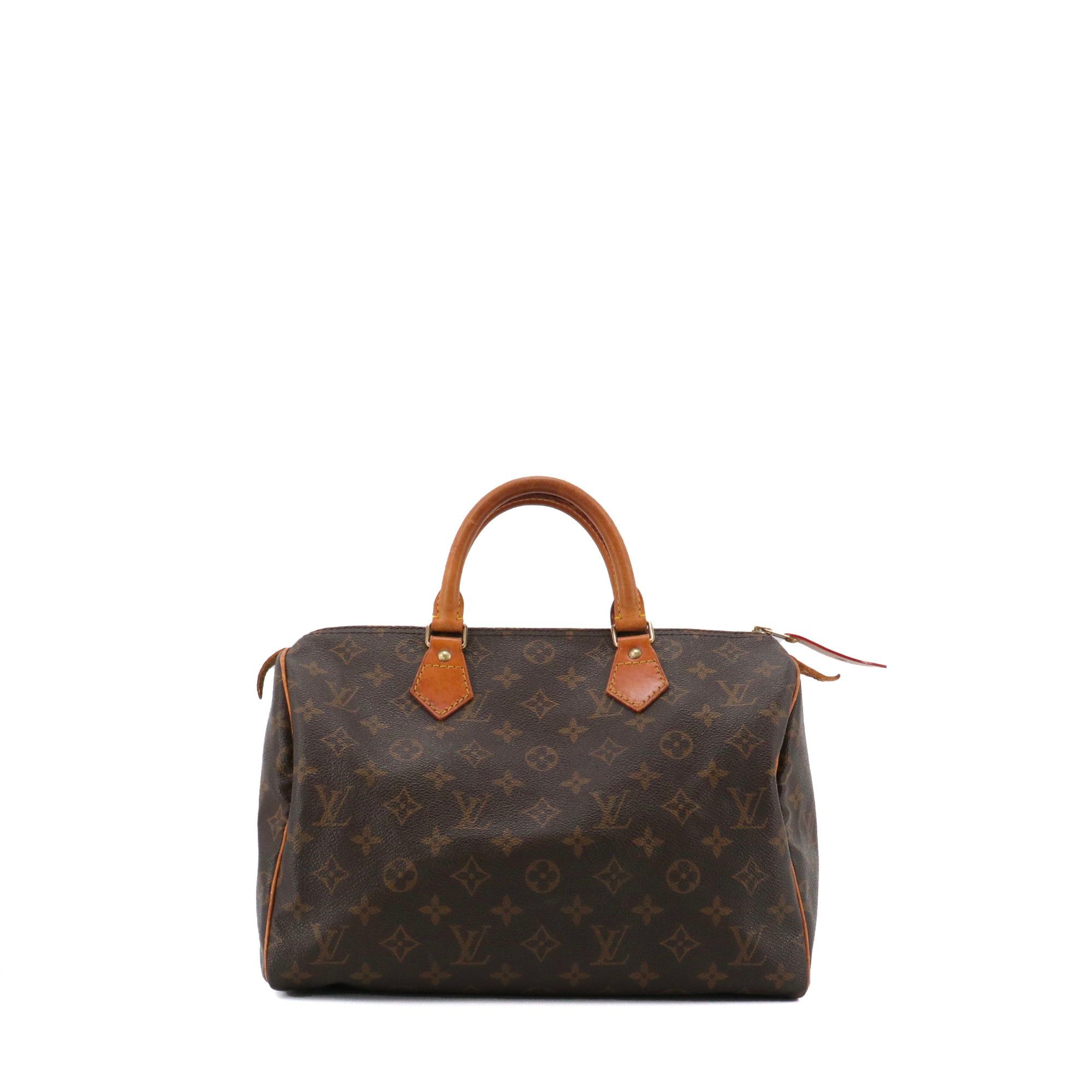 Louis Vuitton LOUIS VUITTON - Louis Vuitton Speedy 30 handbag in vintage monogrammed canvas Size ONE SIZE - 1 Thumbnail