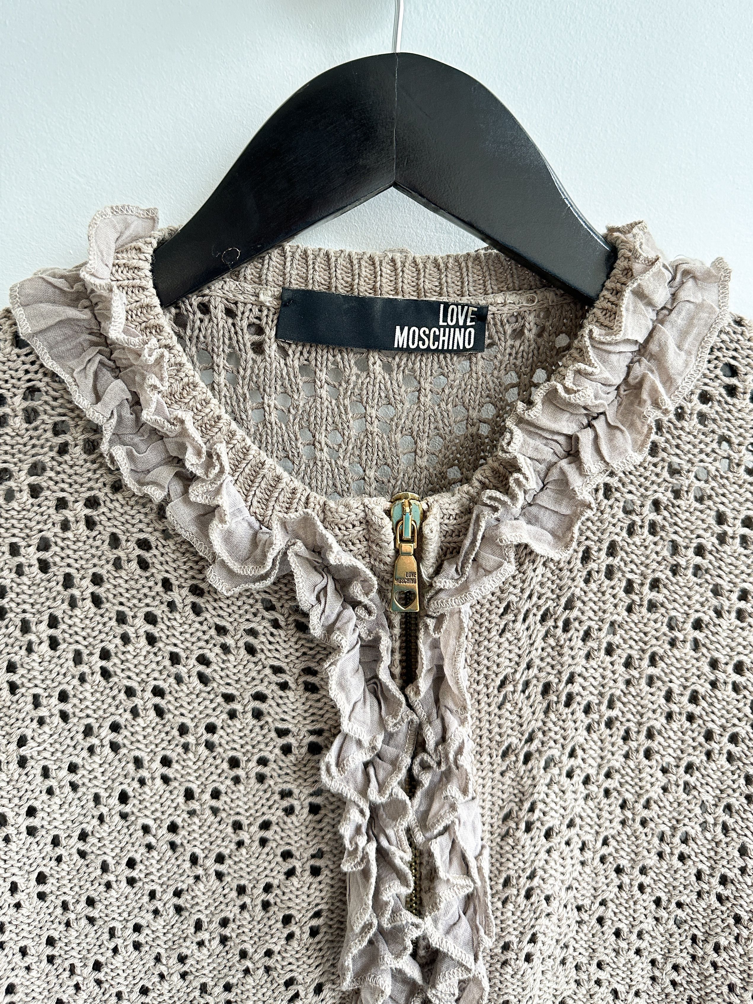 Moschino Moschino Blouse Top Shirt Size S / US 4 / IT 40 - 6 Thumbnail