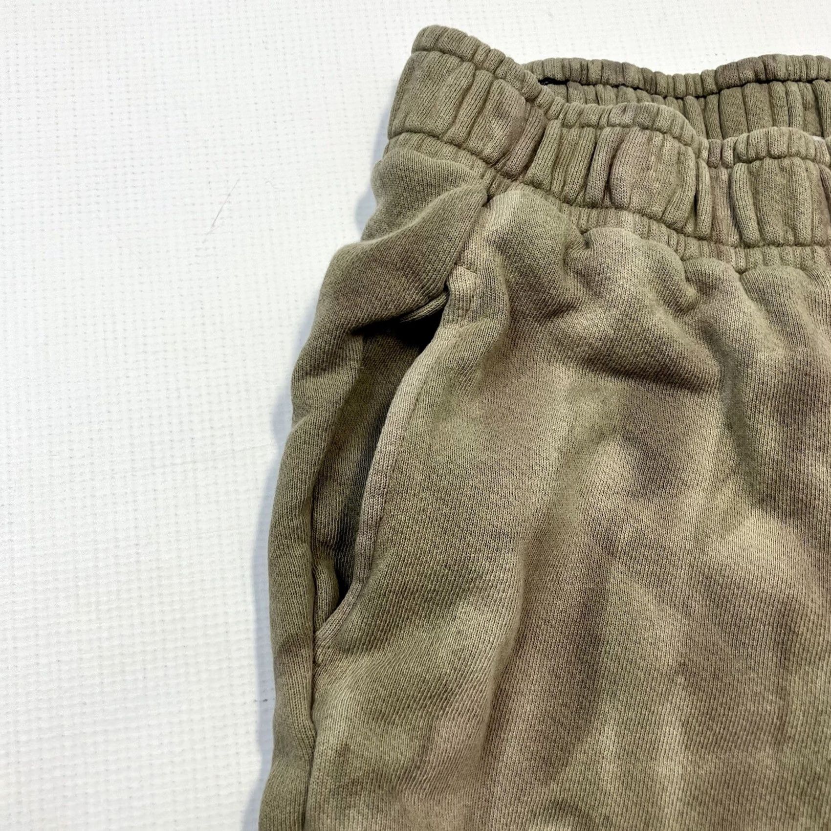 Vintage Cotton Citizen Jogger Womens XS Distressed Tapered Joggers Size Olive Size 26" / US 2 / IT 38 - 3 Thumbnail
