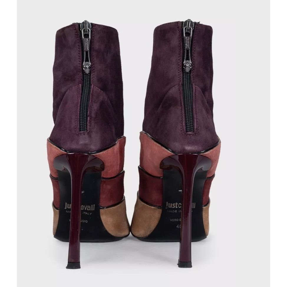 Just Cavalli Roberto Cavalli Just Cavalli Multi-Color Ankle Boots EU 40 Size US 10 / IT 40 - 4 Thumbnail