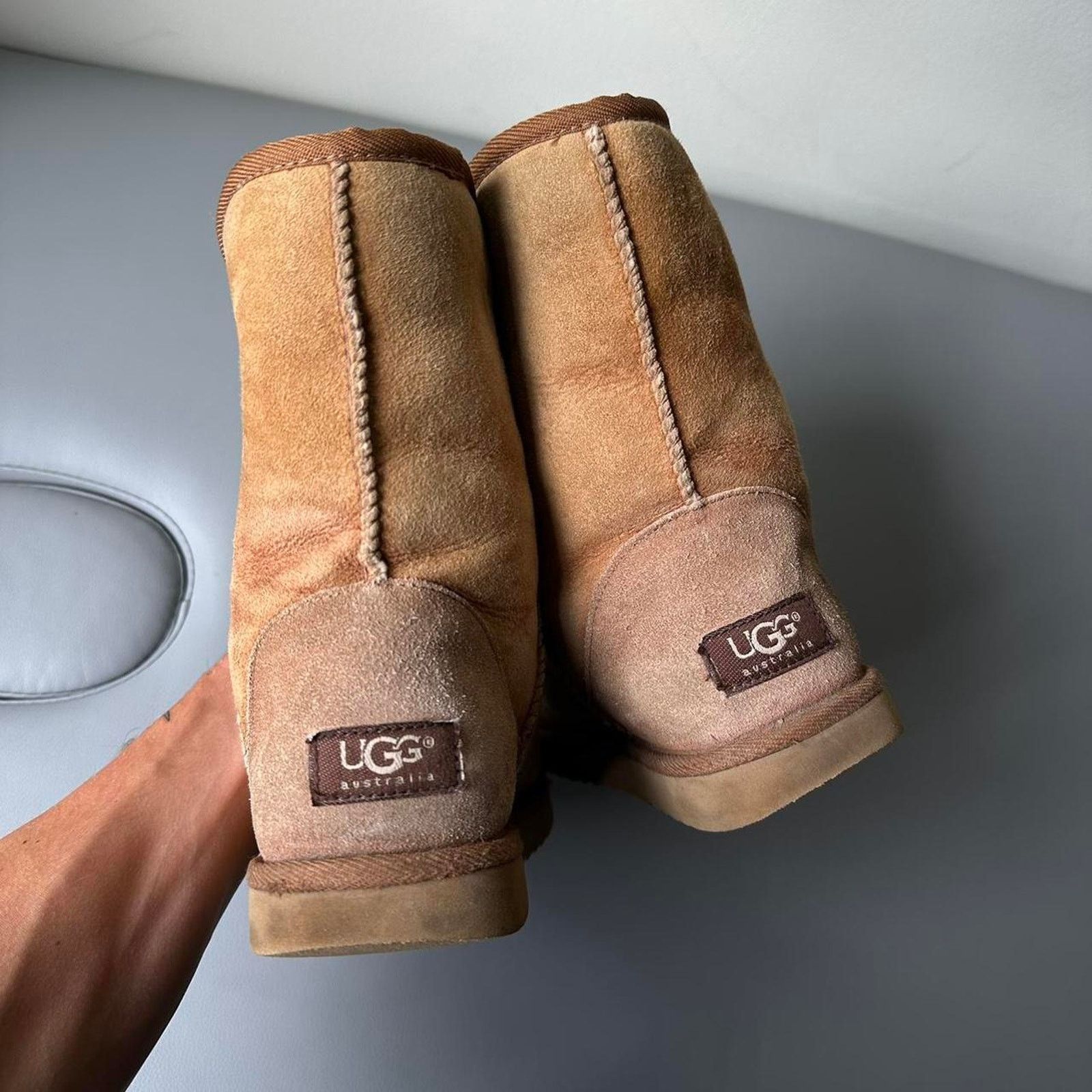 Ugg 2000s UGG Classics Chestnut Winter Fur Lined Boots Size US 7 / IT 37 - 5 Thumbnail
