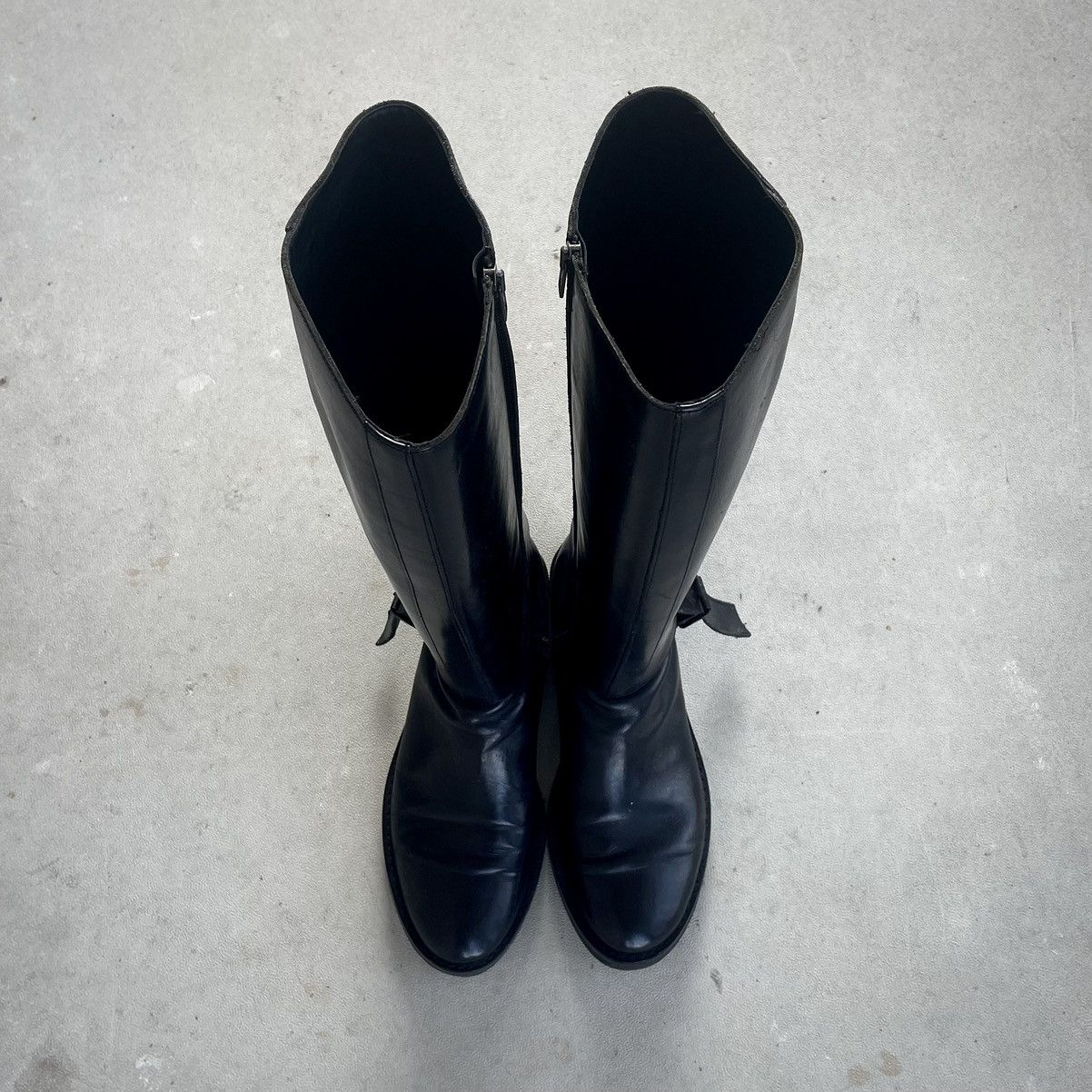 Ann Demeulemeester Detachable Leather Riding Boots Size US 9 / EU 42 - 5 Thumbnail