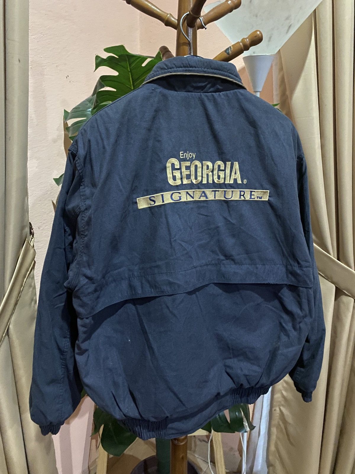 Vintage VINTAGE GEORGIA SIGNATURE BOMBER JACKET MADE IN JAPAN Size US L / EU 52-54 / 3 - 10 Thumbnail
