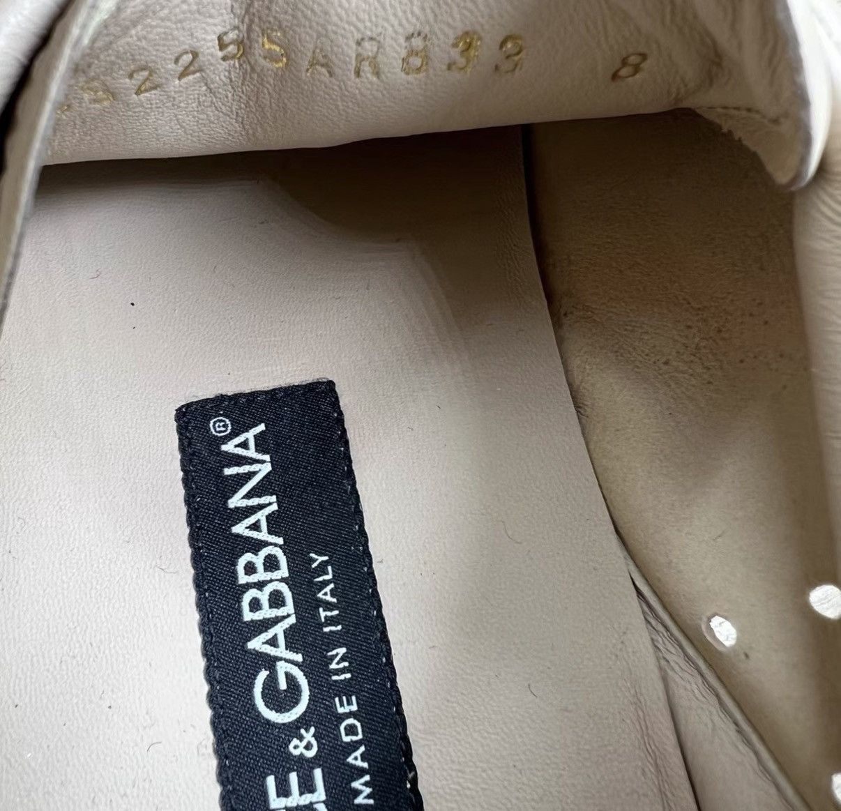 Dolce & Gabbana Dolce & Gabbana Grey and Brown Retro Sneakers J41 Size US 8.5 / EU 41-42 - 6 Thumbnail