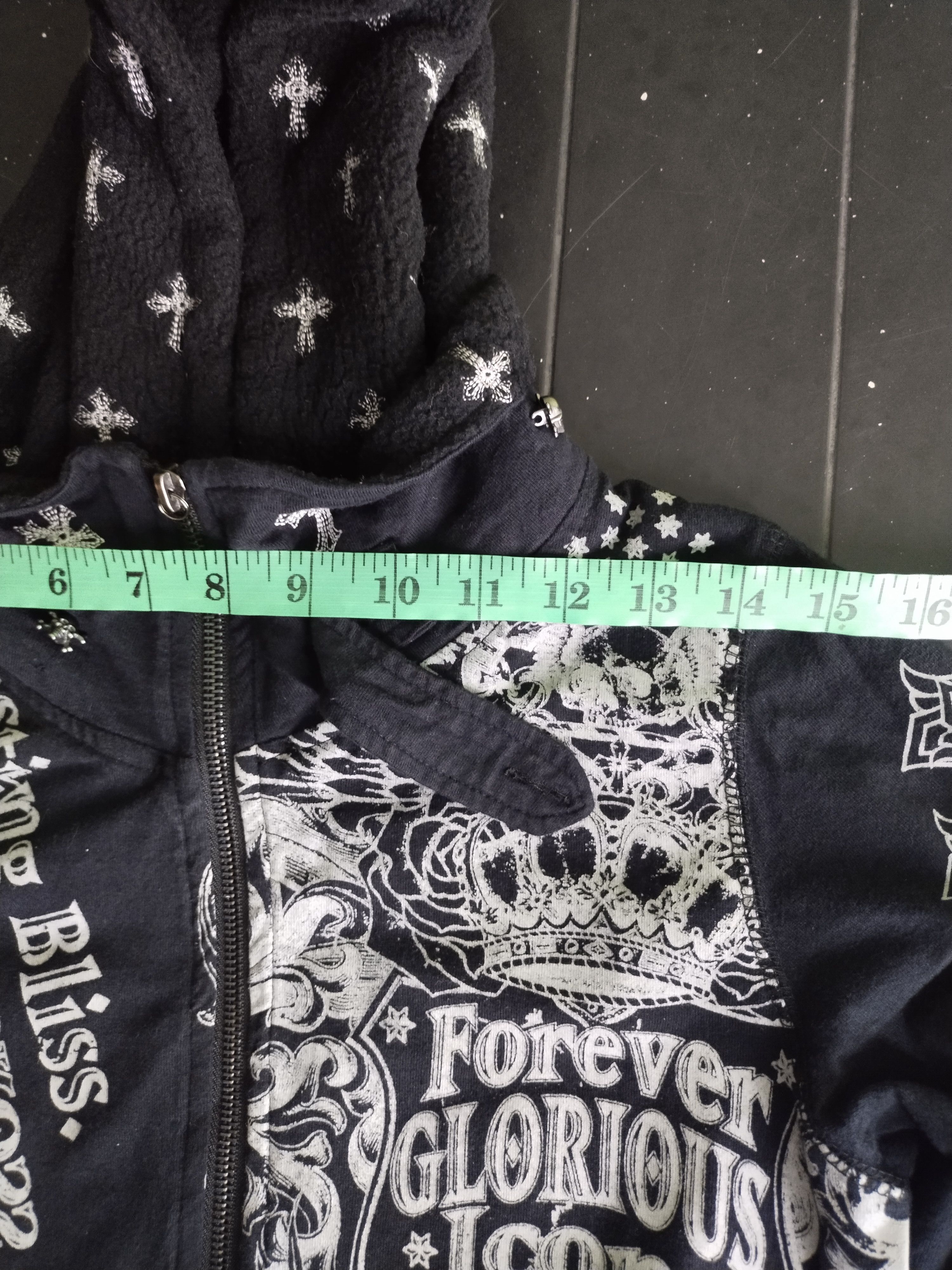 Japanese Brand GHTZ Japanese Punk If Six Was Nine Hoodie Size M / US 6-8 / IT 42-44 - 17 Thumbnail
