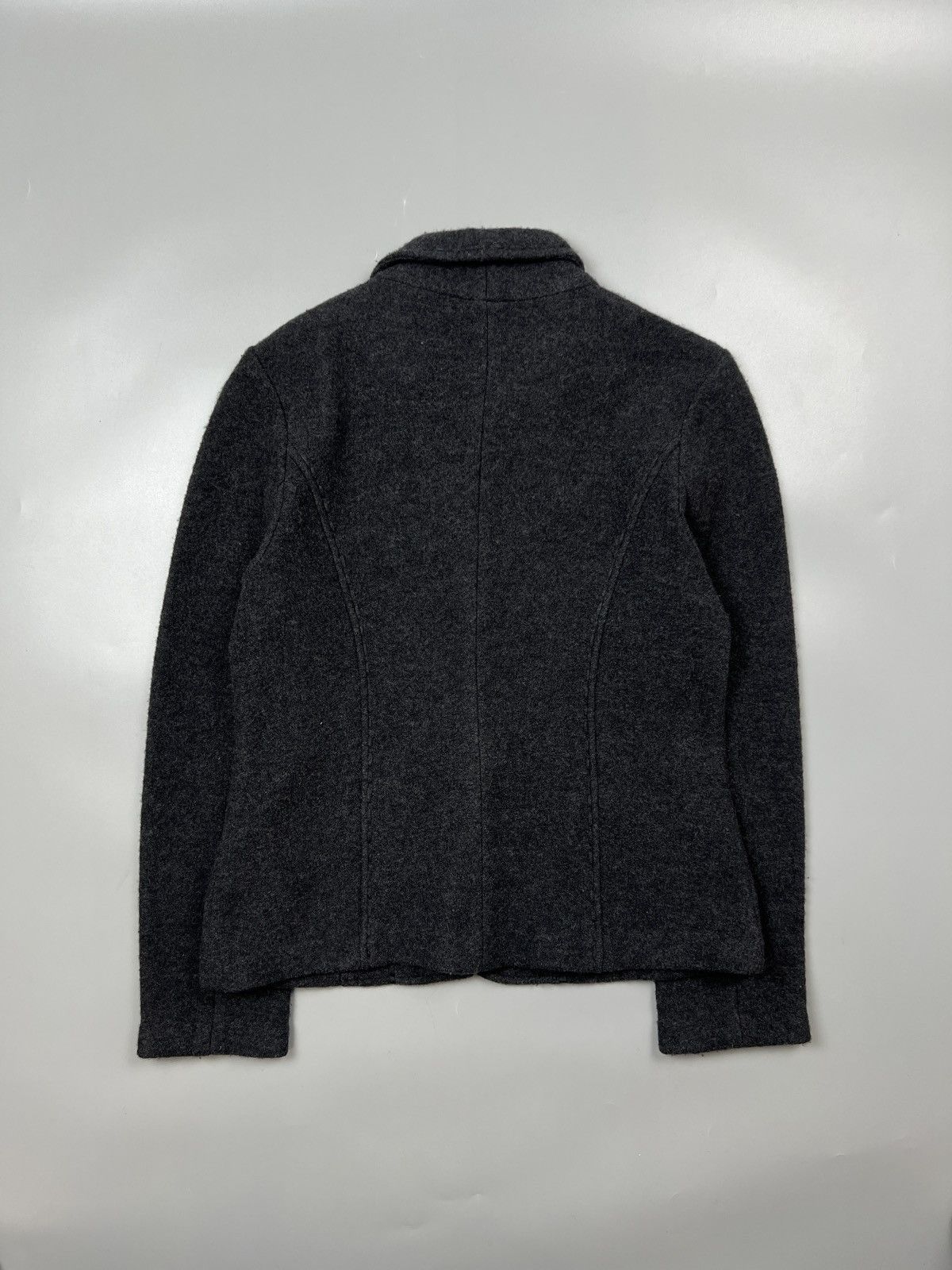 Weekend Max Mara Weekend Max Mara Short Cut Wool Blazer (Y0428) Size XL / US 12-14 / IT 48-50 - 8 Thumbnail