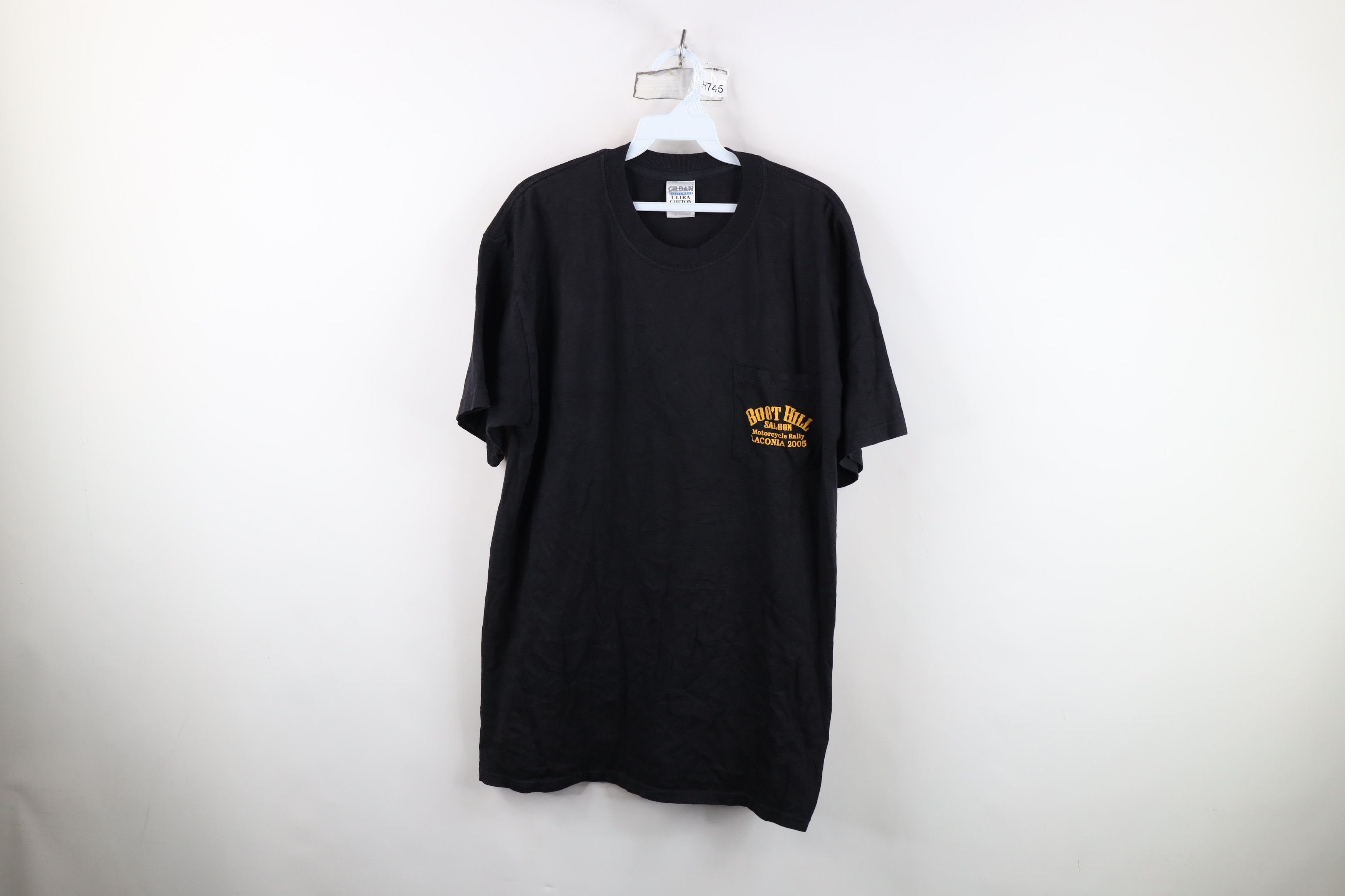 Vintage Vintage Y2K 2005 Saloon Motorcycle Eagle Laconia T-Shirt Size US L / EU 52-54 / 3 - 1 Thumbnail