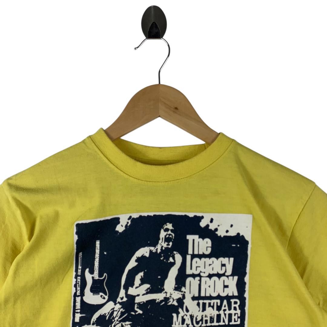 Hanes Vintage 90s JIMI HENDRIX guitarist printed tee Size XS / US 0-2 / IT 36-38 - 2 Thumbnail