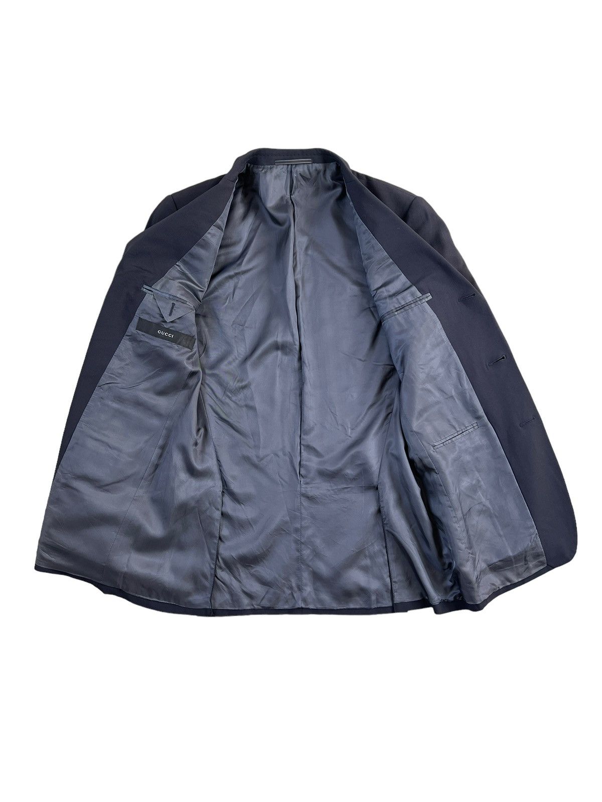 Gucci Gucci Navy Blazer Size 46R - 8 Thumbnail