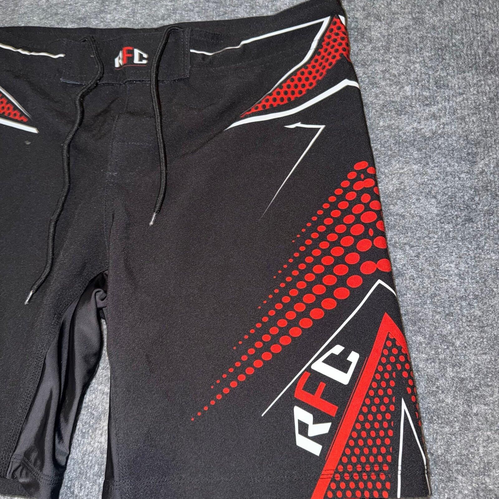 UFC RFC Fight Shorts UFC Training Mens LG Vintage Y2K 90s Rare Size US 34 / EU 50 - 2 Thumbnail