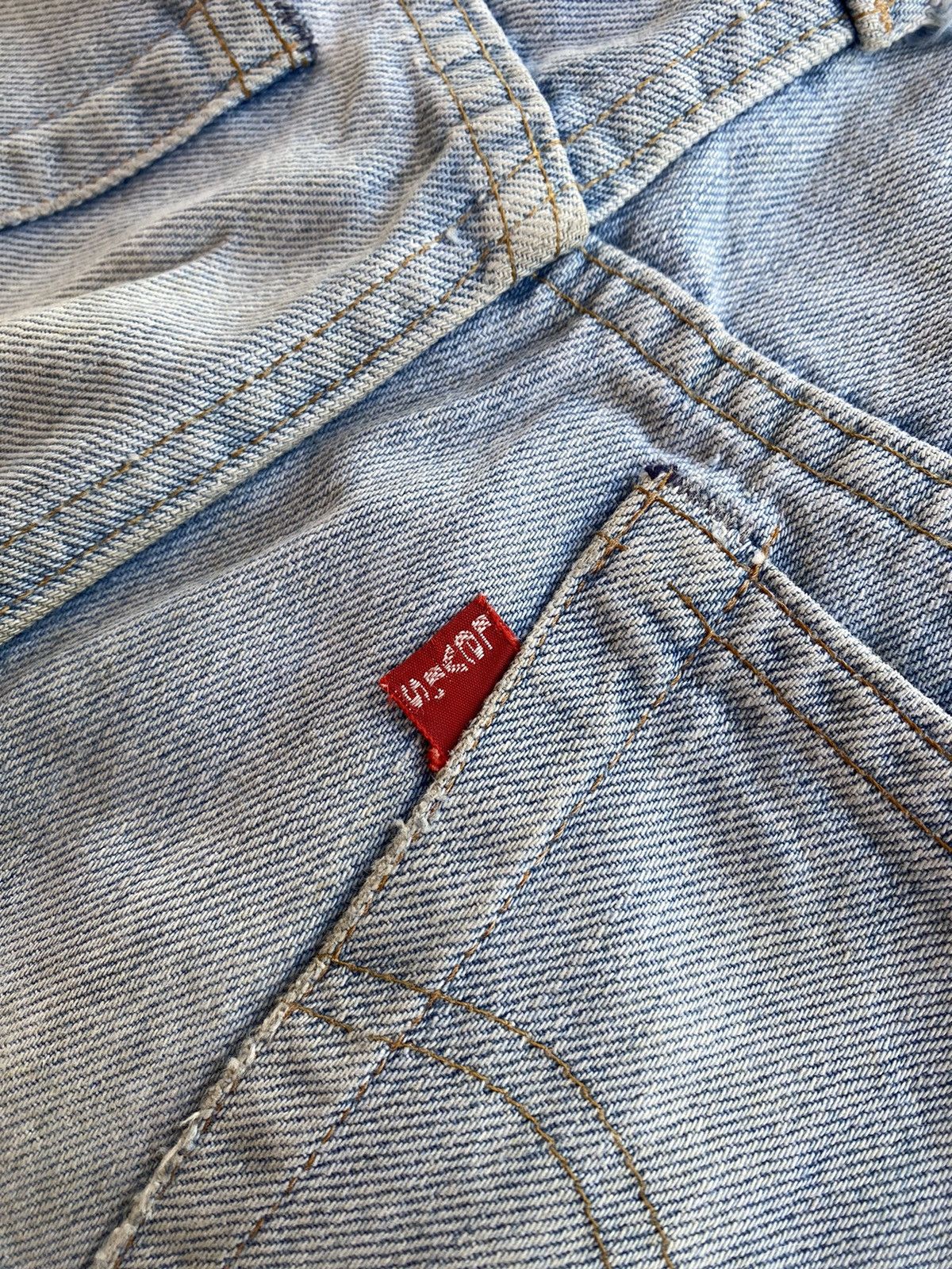 Levi's × Vintage Vintage Levis 501 Light Blue ( Zip Talon ) Size US 28 / EU 44 - 12 Thumbnail