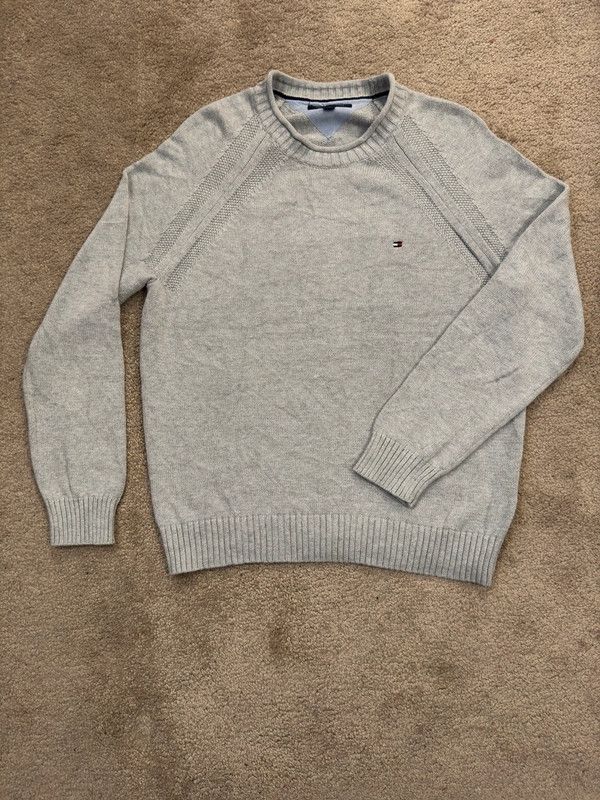 Tommy Hilfiger Men's Sweater Knitwear Sweatshirt Jumper Pullover Knit M Size US M / EU 48-50 / 2 - 2 Thumbnail