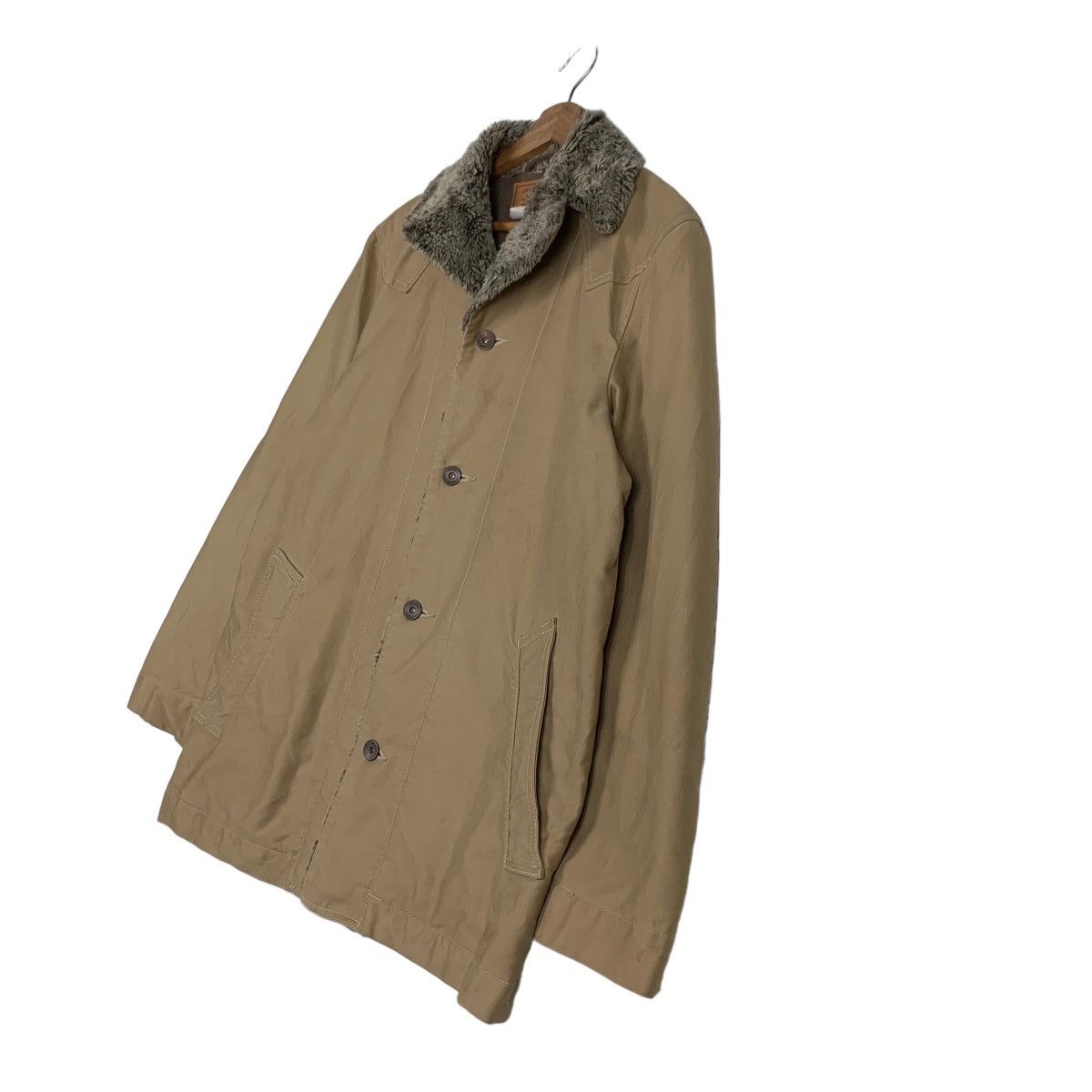 Levi's LEVIS Fur Collar Work Jacket #0036-C3 Size US L / EU 52-54 / 3 - 2 Thumbnail