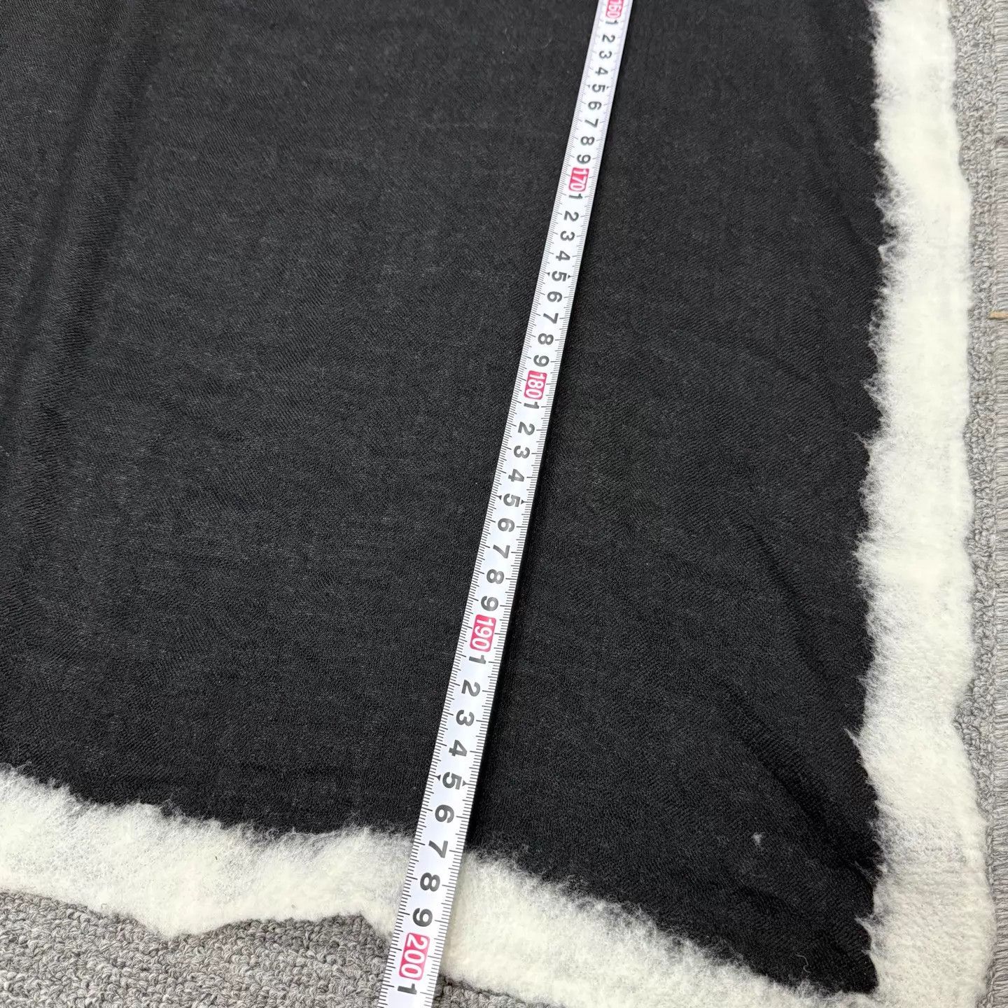 Chanel Chanel Black Scarf 155x200cm 99 New Size ONE SIZE - 6 Thumbnail