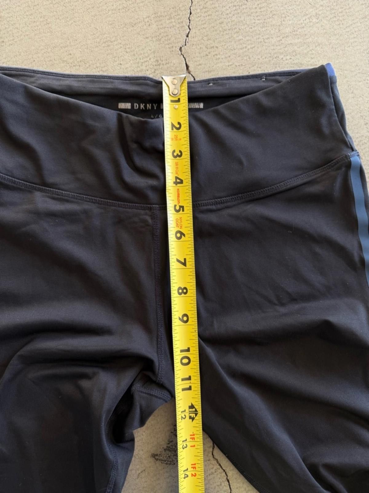 DKNY DKNY Sport / Logo Fitness High Rise Leggings / black Size 36" / US 14 / IT 50 - 5 Thumbnail