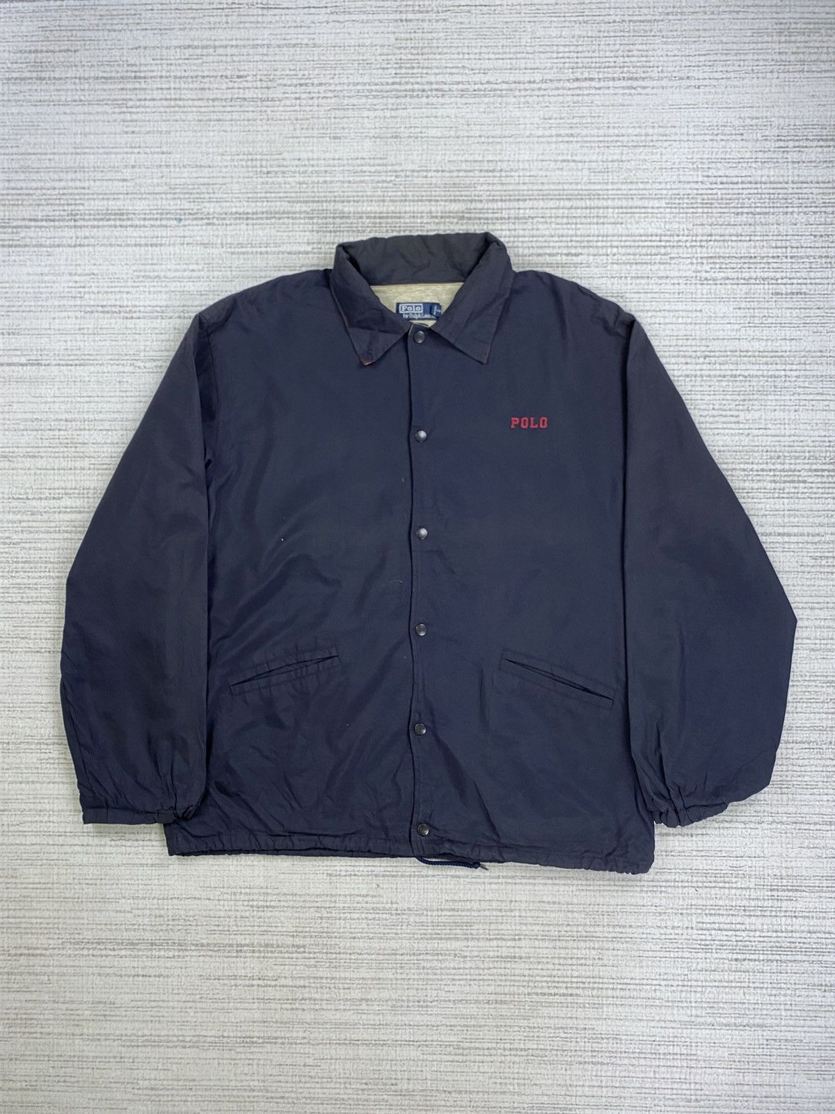 Polo Ralph Lauren × Vintage Vintage Polo Ralph Lauren Embroidery Spellout Jacket Size US XL / EU 56 / 4 - 1 Thumbnail