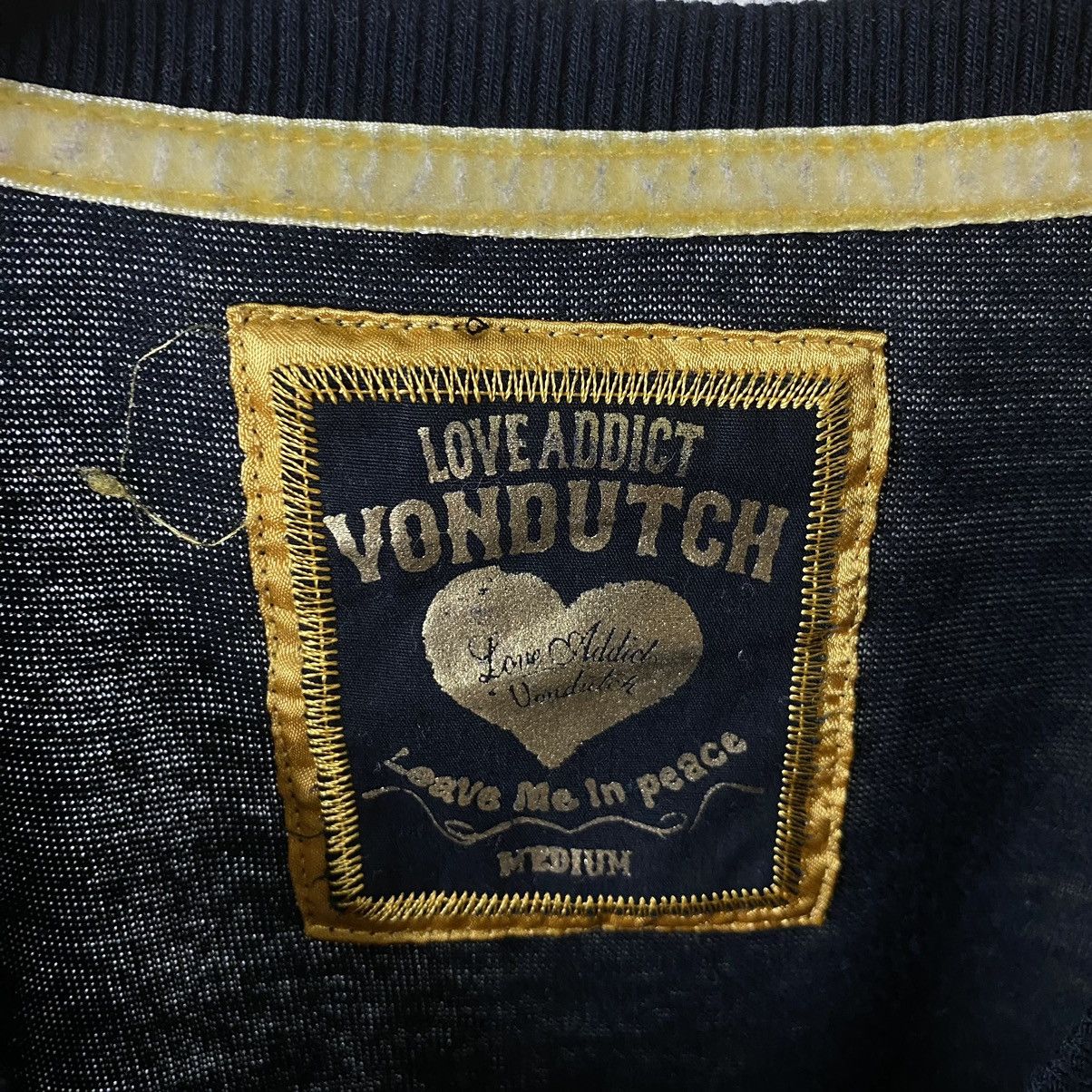 Von Dutch Vintage Y2K Von Dutch Love Addict LS Tee Size S / US 4 / IT 40 - 3 Thumbnail