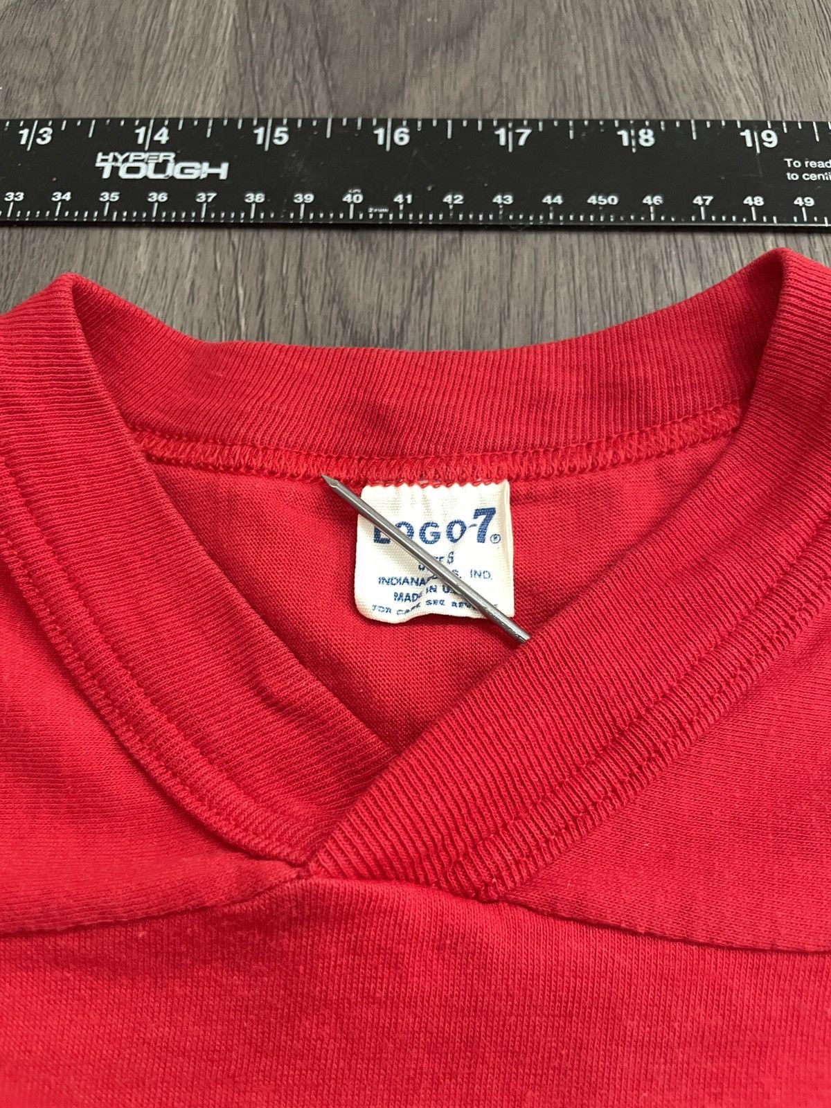 Logo 7 Vintage Logo 7 “Red Dog Saloon” 3/4 Sleeve T-Shirt (Sz. S) Size US S / EU 44-46 / 1 - 3 Thumbnail