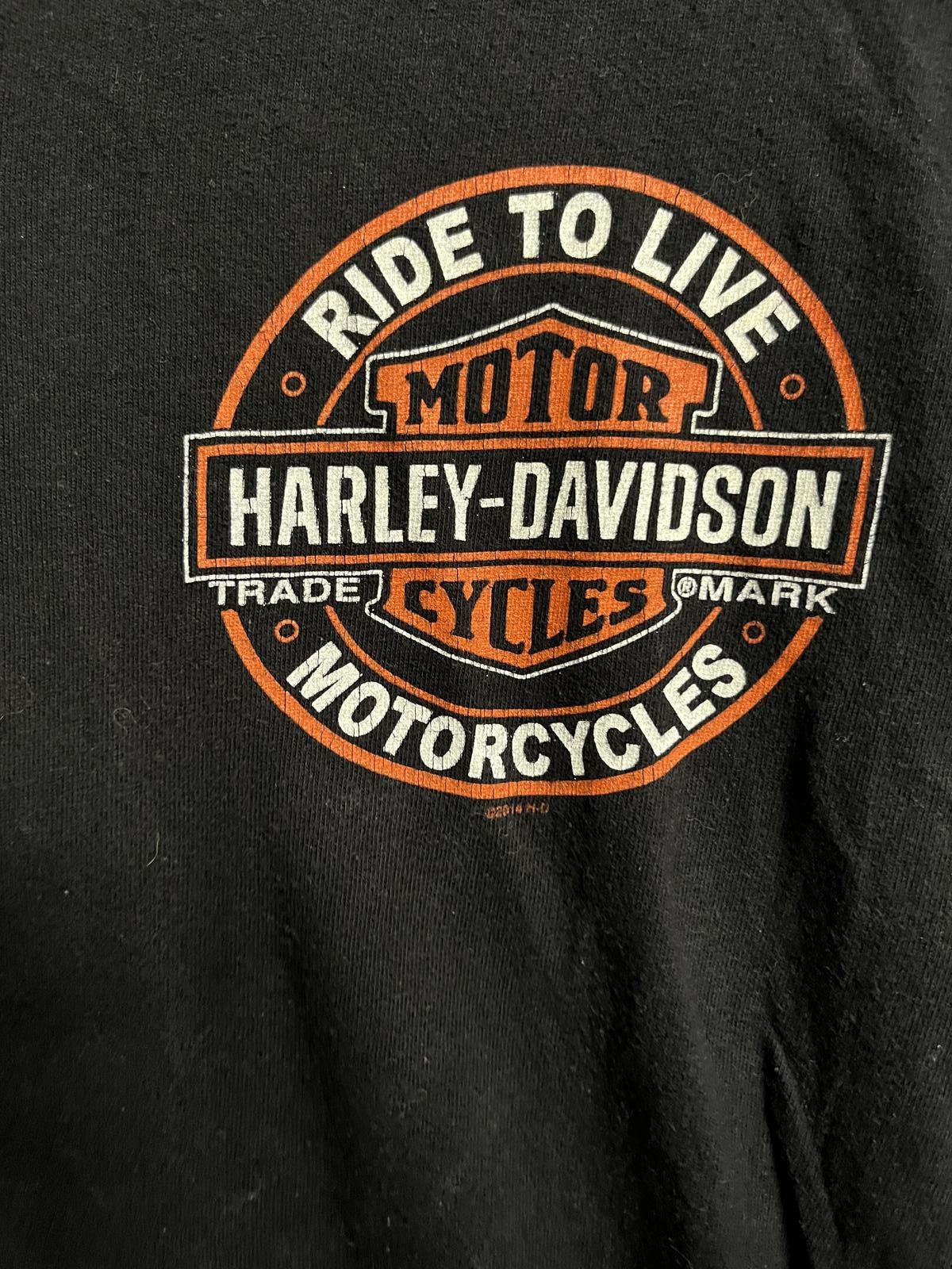 Harley Davidson Harley Davidson Ride to Live T-shirt - Powder Keg Shirt L Size US L / EU 52-54 / 3 - 4 Thumbnail