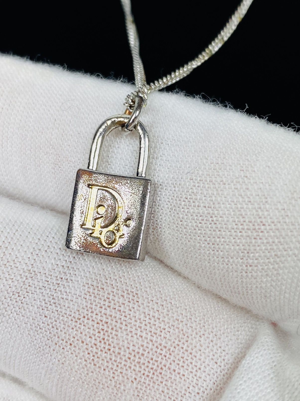 Dior Dior Lock Necklace Size ONE SIZE - 3 Thumbnail