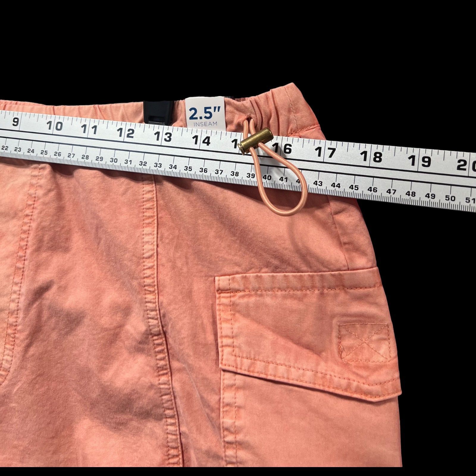 Arizona Jean Co. Arizona - Women's Low Rise Pull-On Short Juniors - Light Ora Size 34" / US 12 / IT 48 - 5 Thumbnail