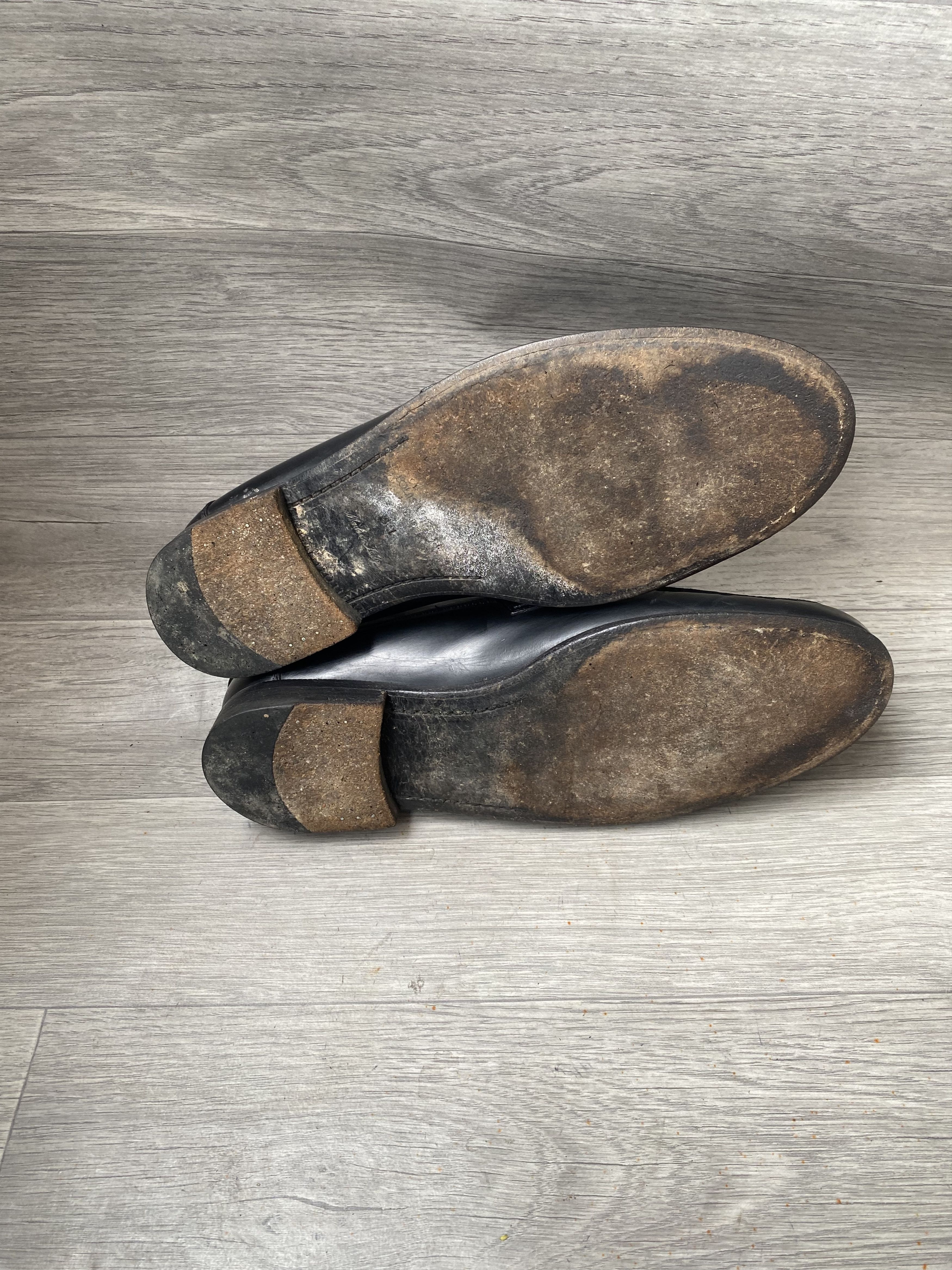 Louis Vuitton Louis Vuitton montecarlo black slip on loafers sz 42 Size US 9 / EU 42 - 10 Thumbnail