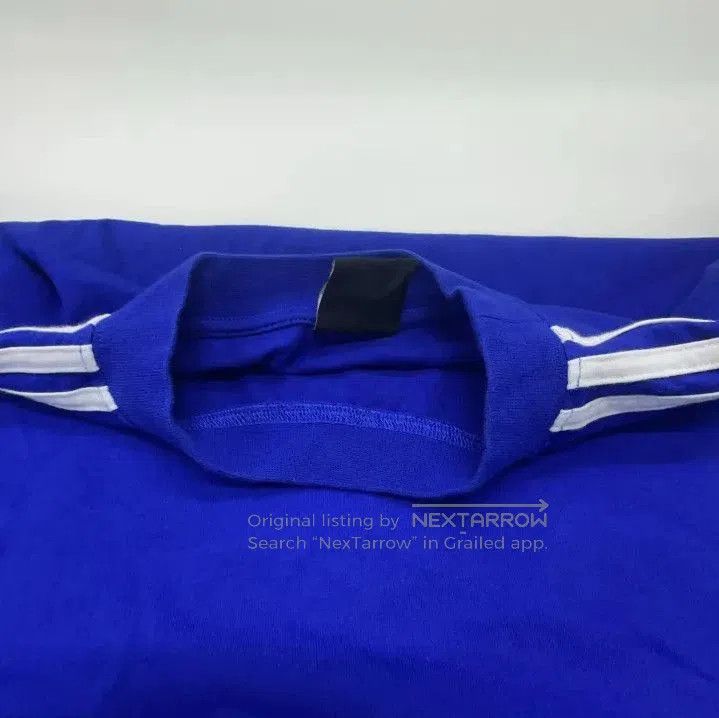 Balenciaga Balenciaga x Adidas Blue Graphic Long Sleeve T. Size US M / EU 48-50 / 2 - 7 Thumbnail
