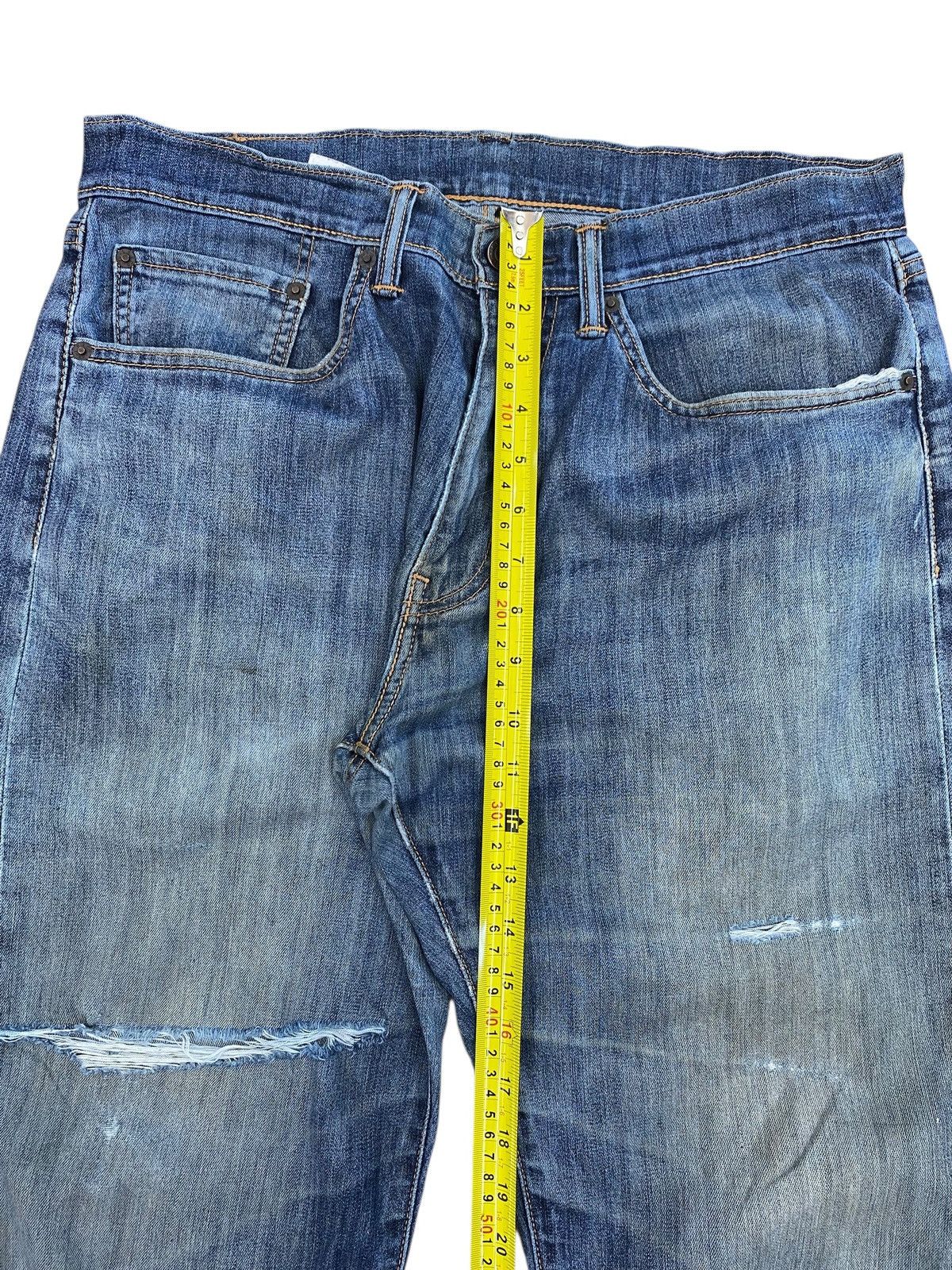 Levi's Levi’s Brand Faded Wash Ripped Style Soft Jeans Size US 32 / EU 48 - 10 Thumbnail
