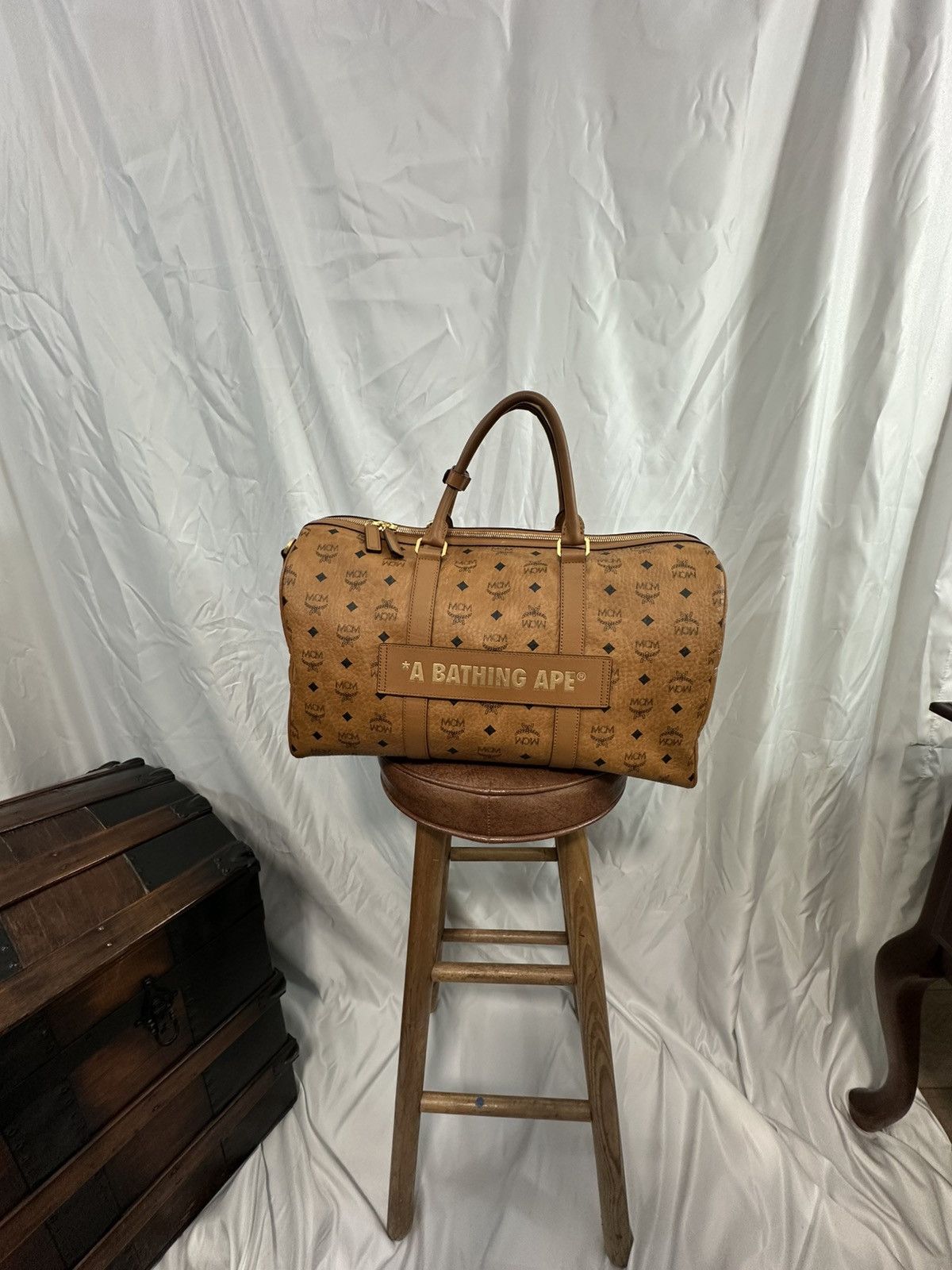 Bape × MCM Mcm x Bape Duffle Size ONE SIZE - 2 Thumbnail