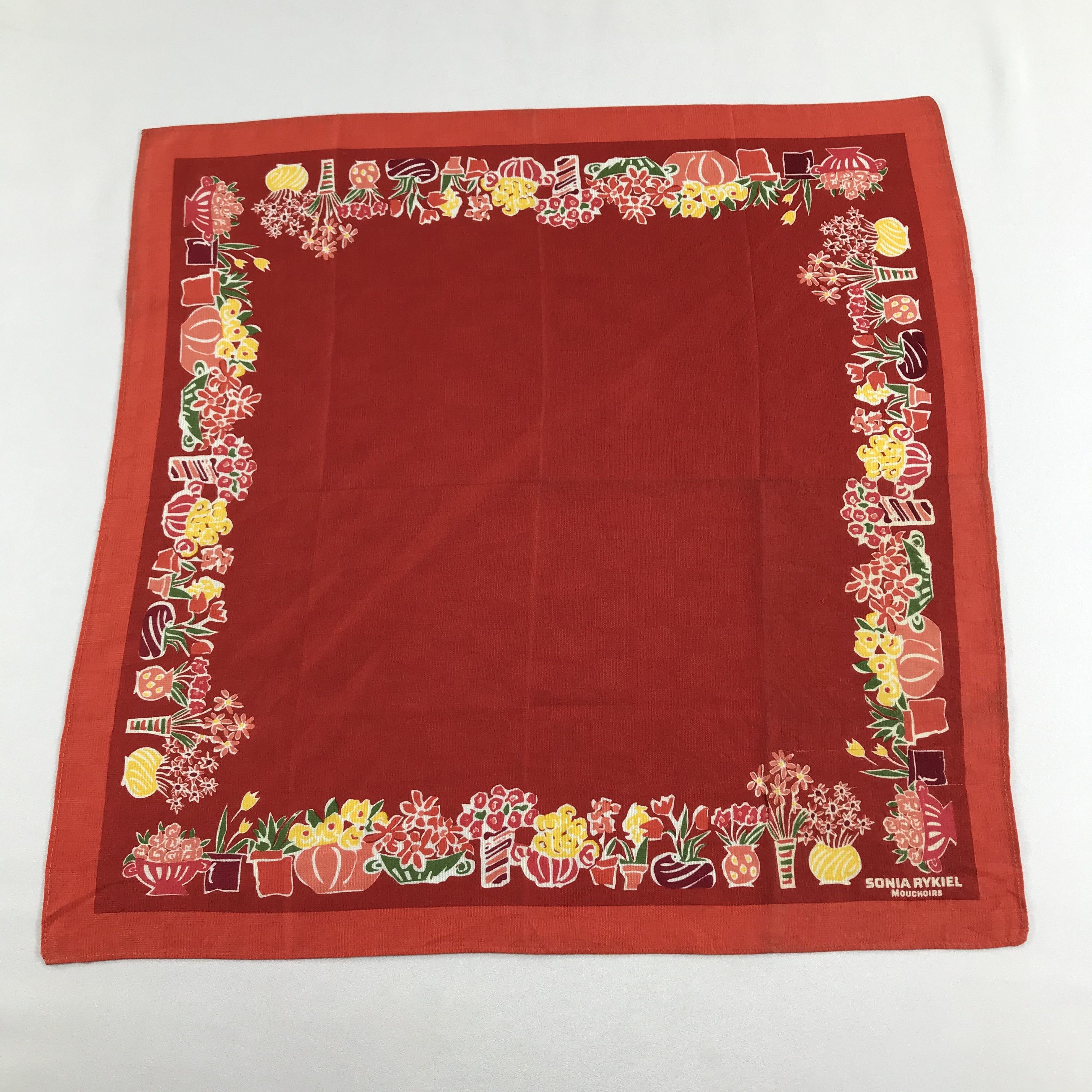 Sonia Rykiel Sonia Rykiel Handkerchief Neckerchief Bandana H1230 Size ONE SIZE - 2 Thumbnail